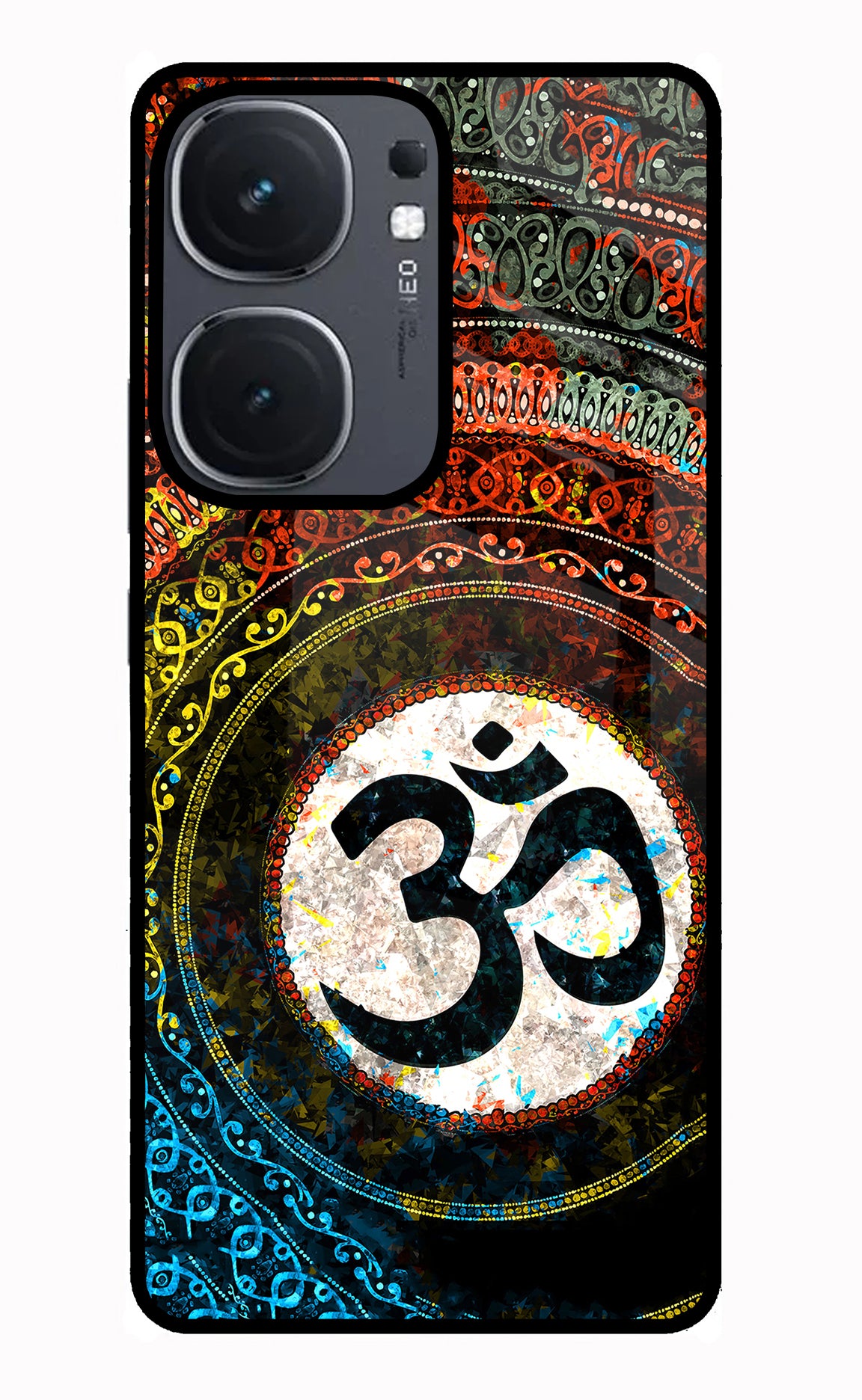 Om Cultural IQOO Neo9 Pro Glass Case