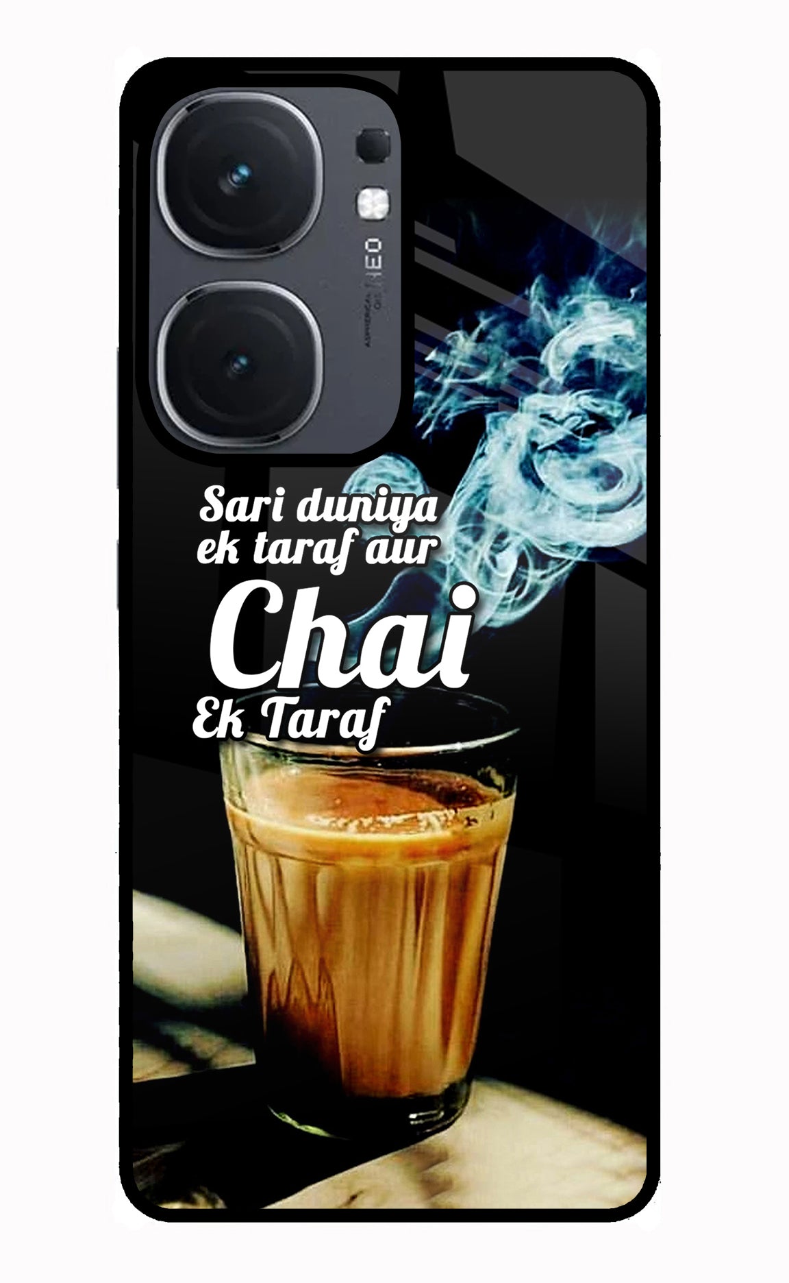 Chai Ek Taraf Quote IQOO Neo9 Pro Glass Case