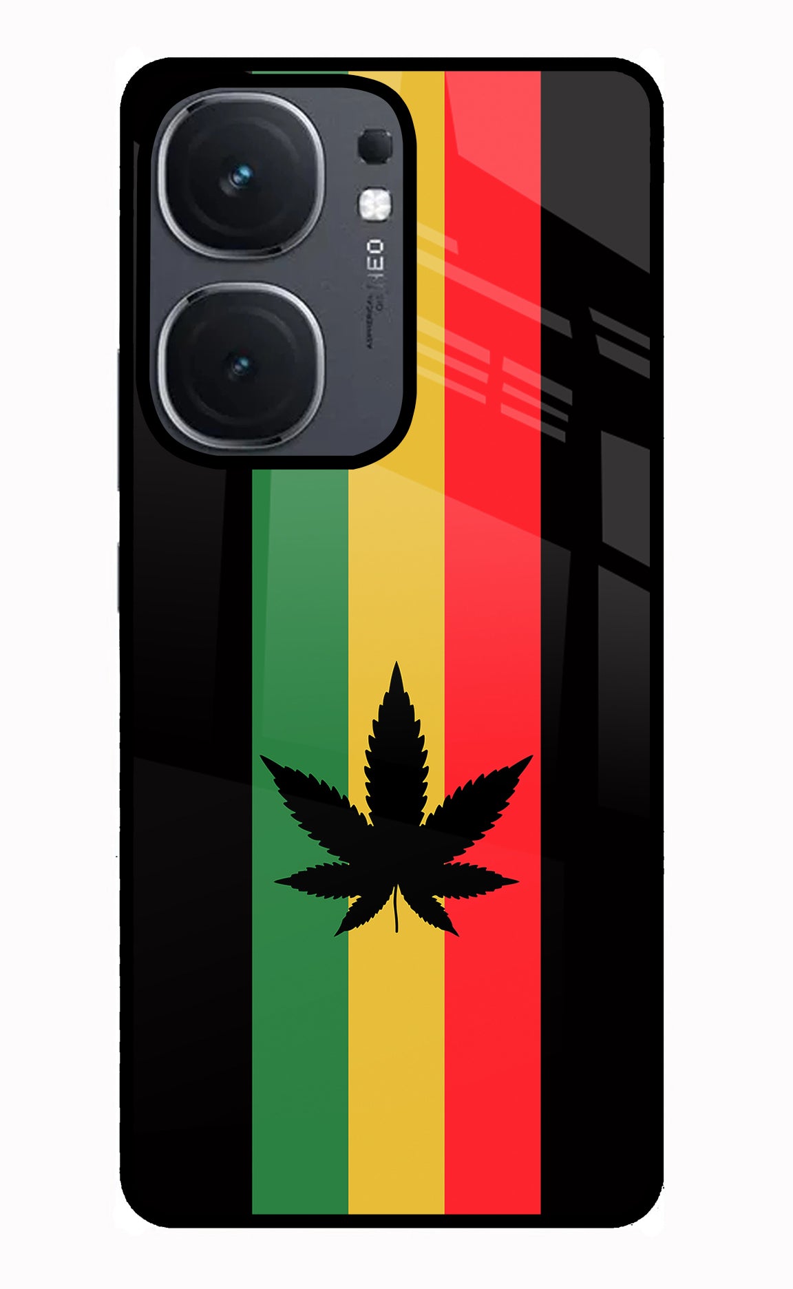 Weed Flag IQOO Neo9 Pro Glass Case