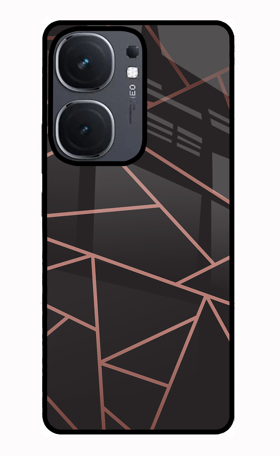 Geometric Pattern IQOO Neo9 Pro Glass Case