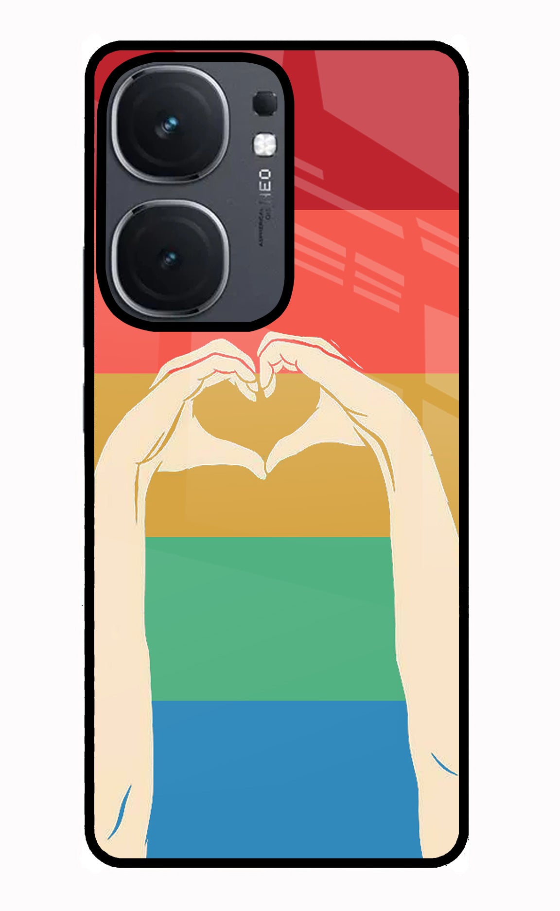 Vintage Love IQOO Neo9 Pro Glass Case