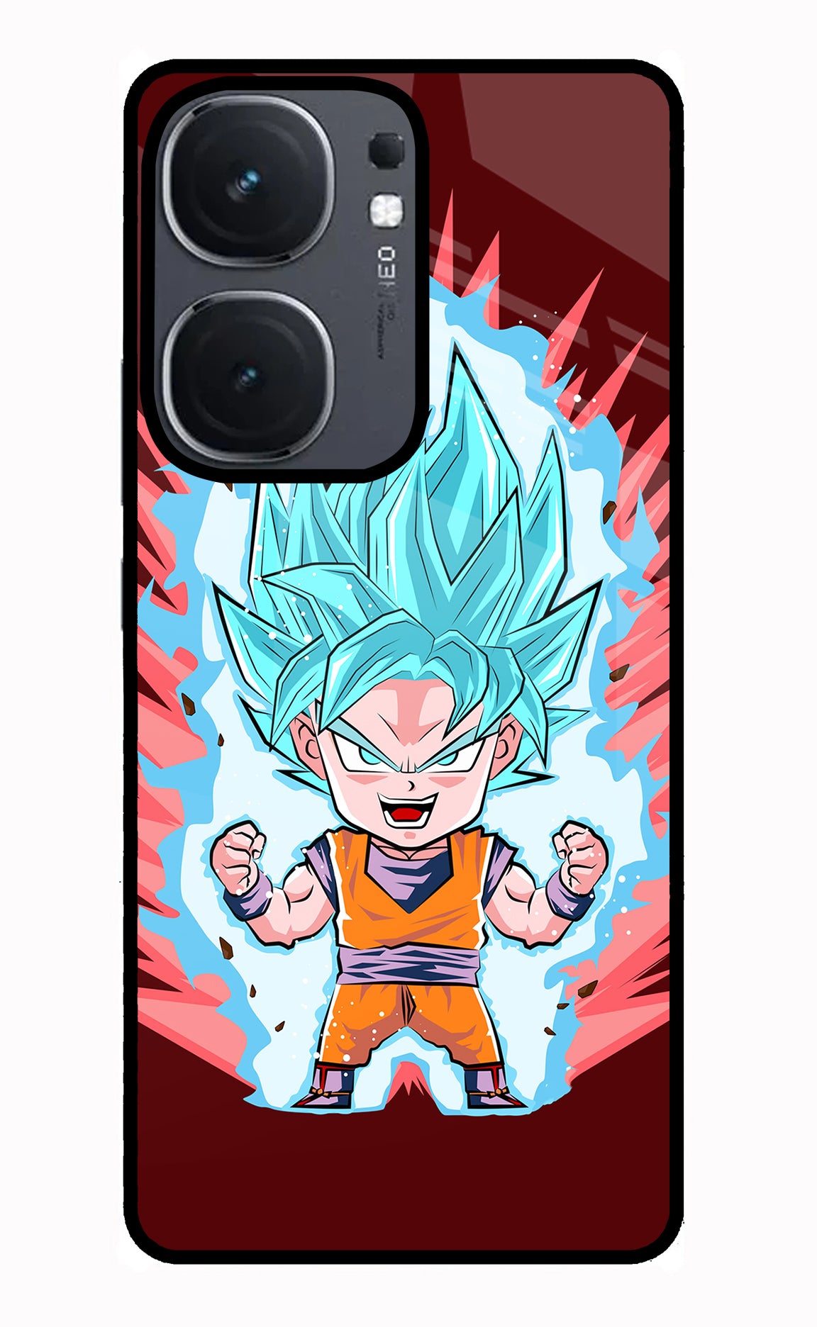 Goku Little IQOO Neo9 Pro Glass Case