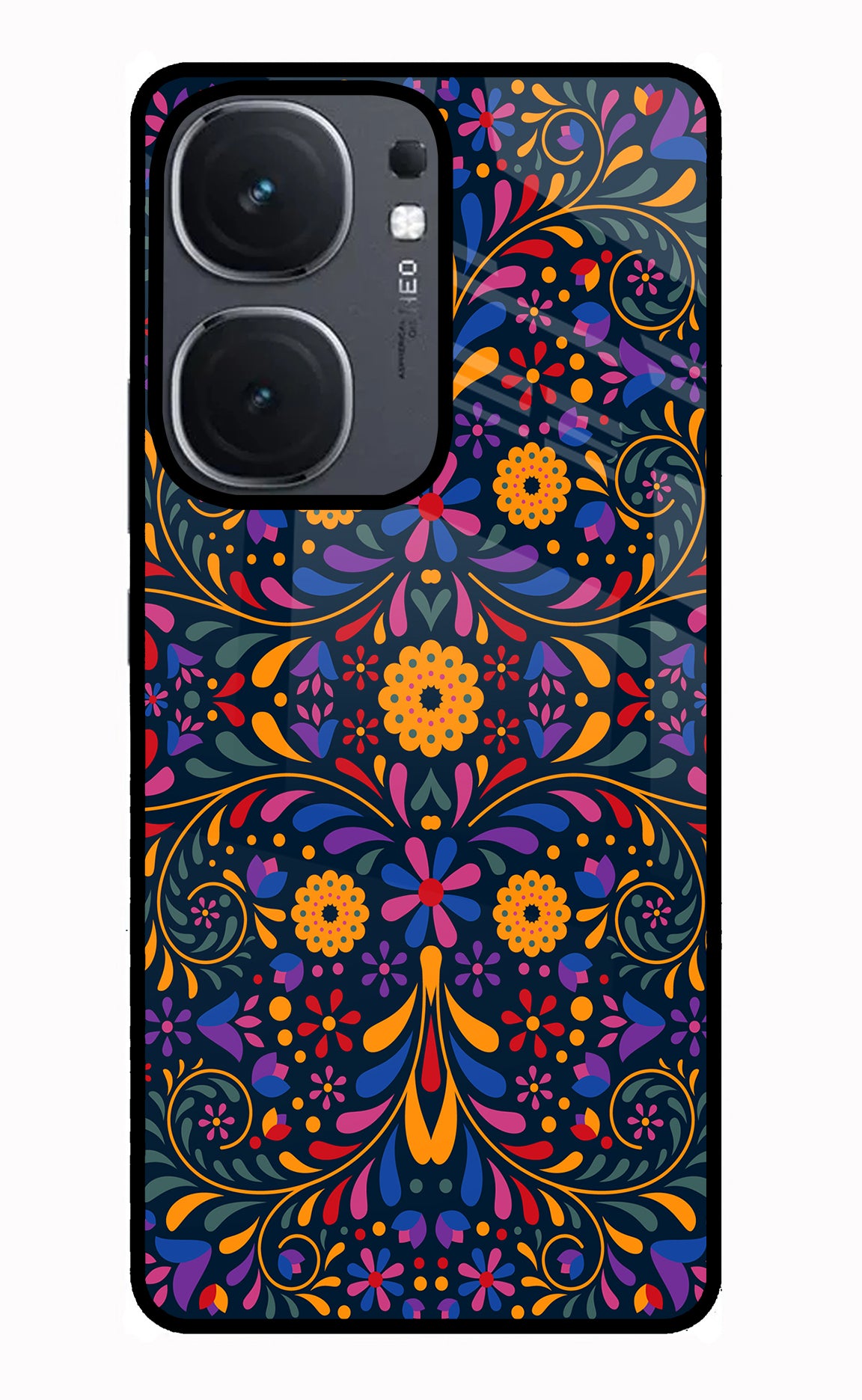 Mexican Art IQOO Neo9 Pro Glass Case