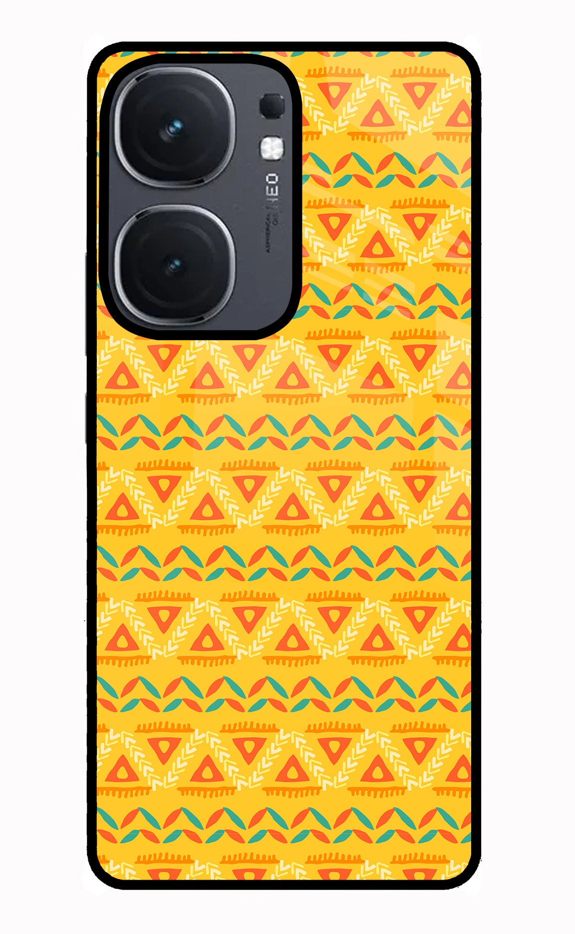 Tribal Pattern IQOO Neo9 Pro Glass Case
