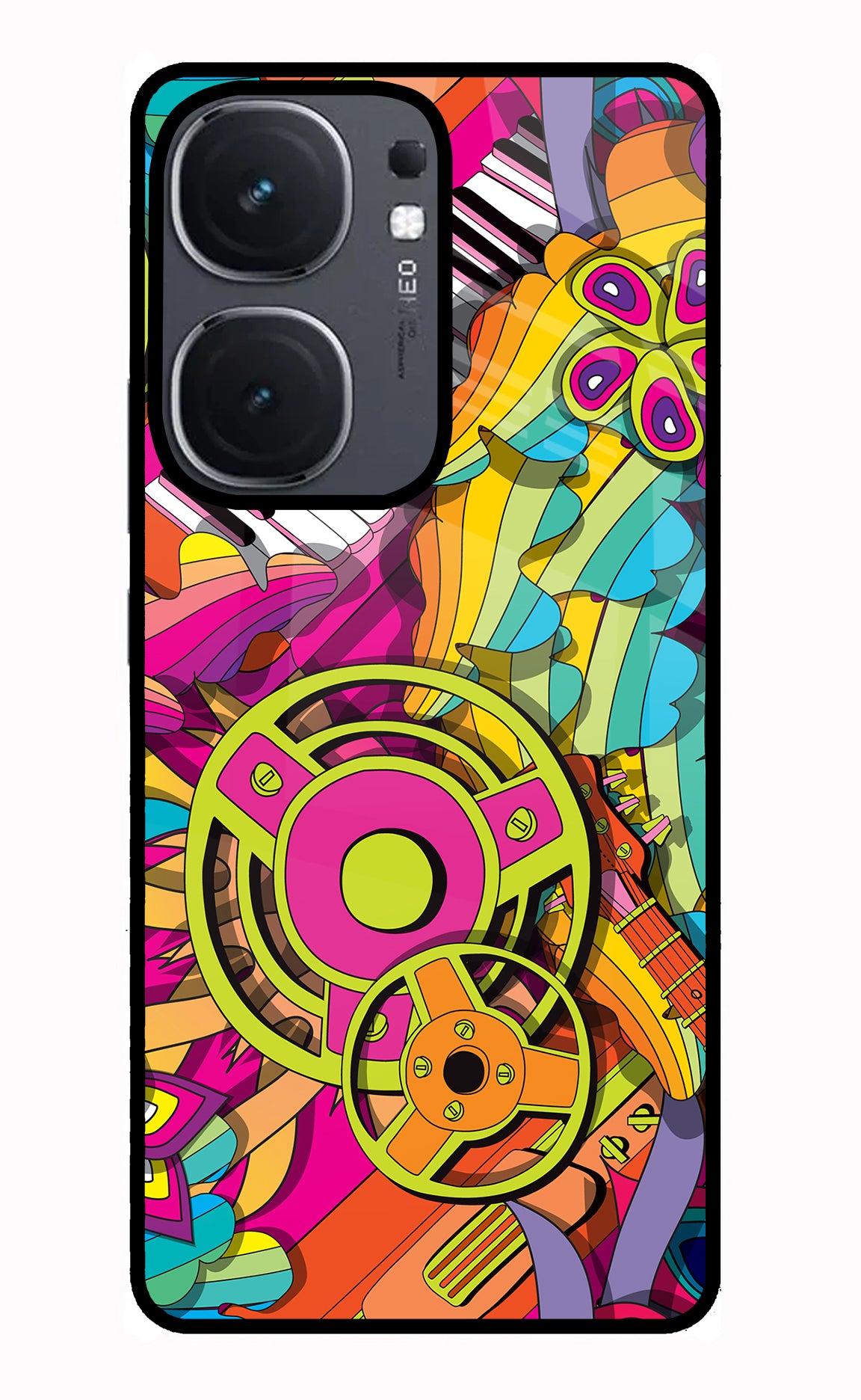 Music Doodle IQOO Neo9 Pro Glass Case