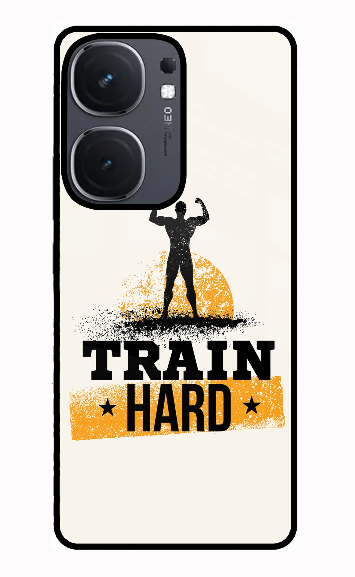 Train Hard IQOO Neo9 Pro Glass Case
