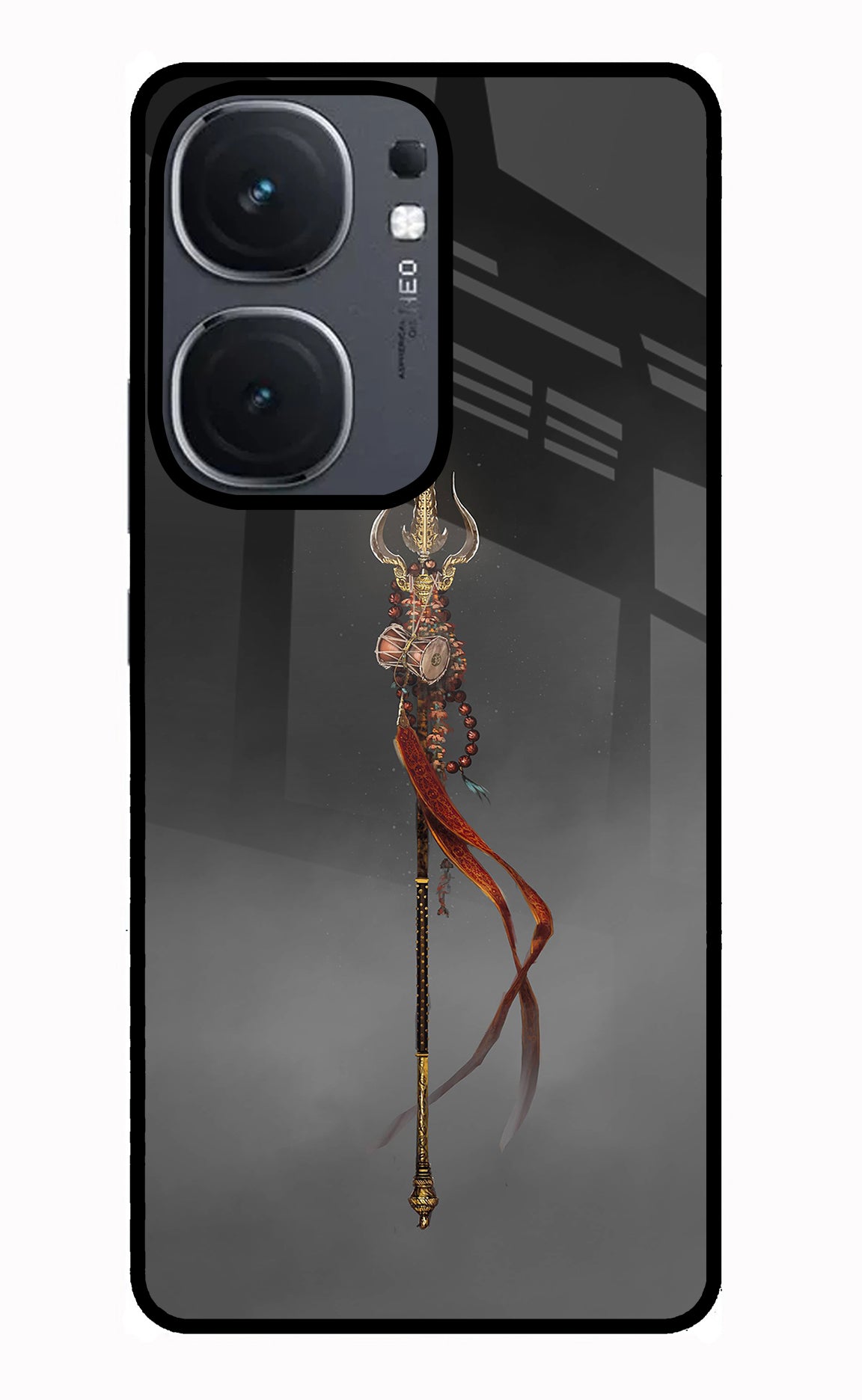 Shiv Trishul IQOO Neo9 Pro Glass Case