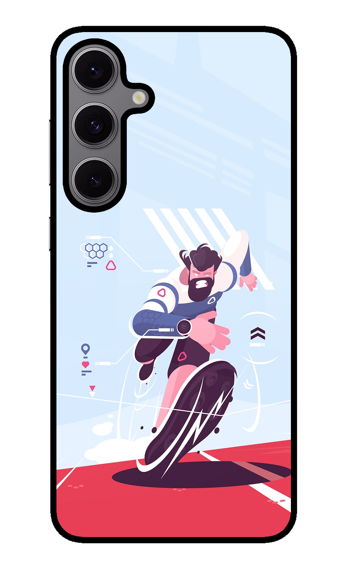 Run Pro Samsung S24 FE 5G Glass Case