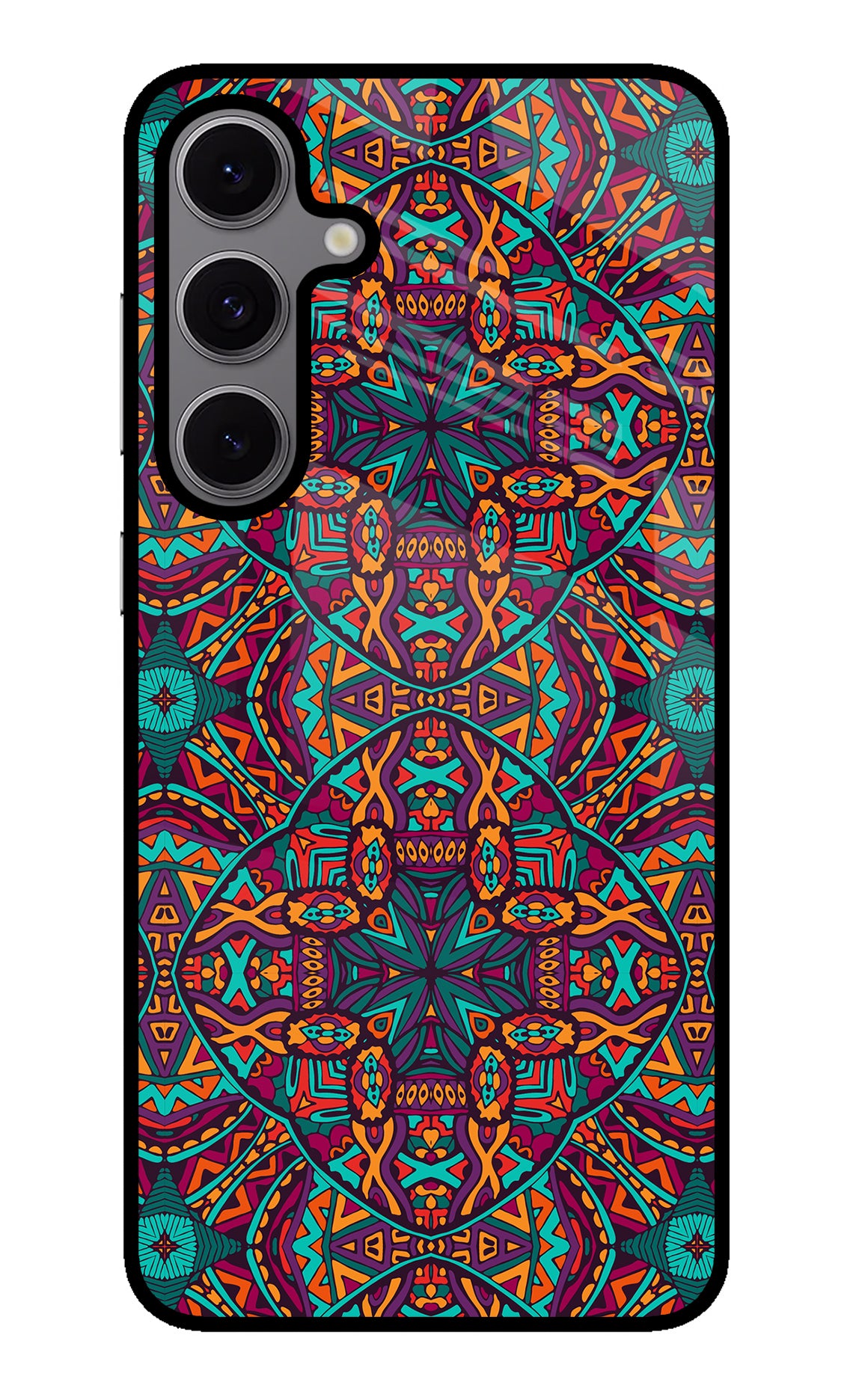 Colour Mandala Samsung S24 FE 5G Glass Case