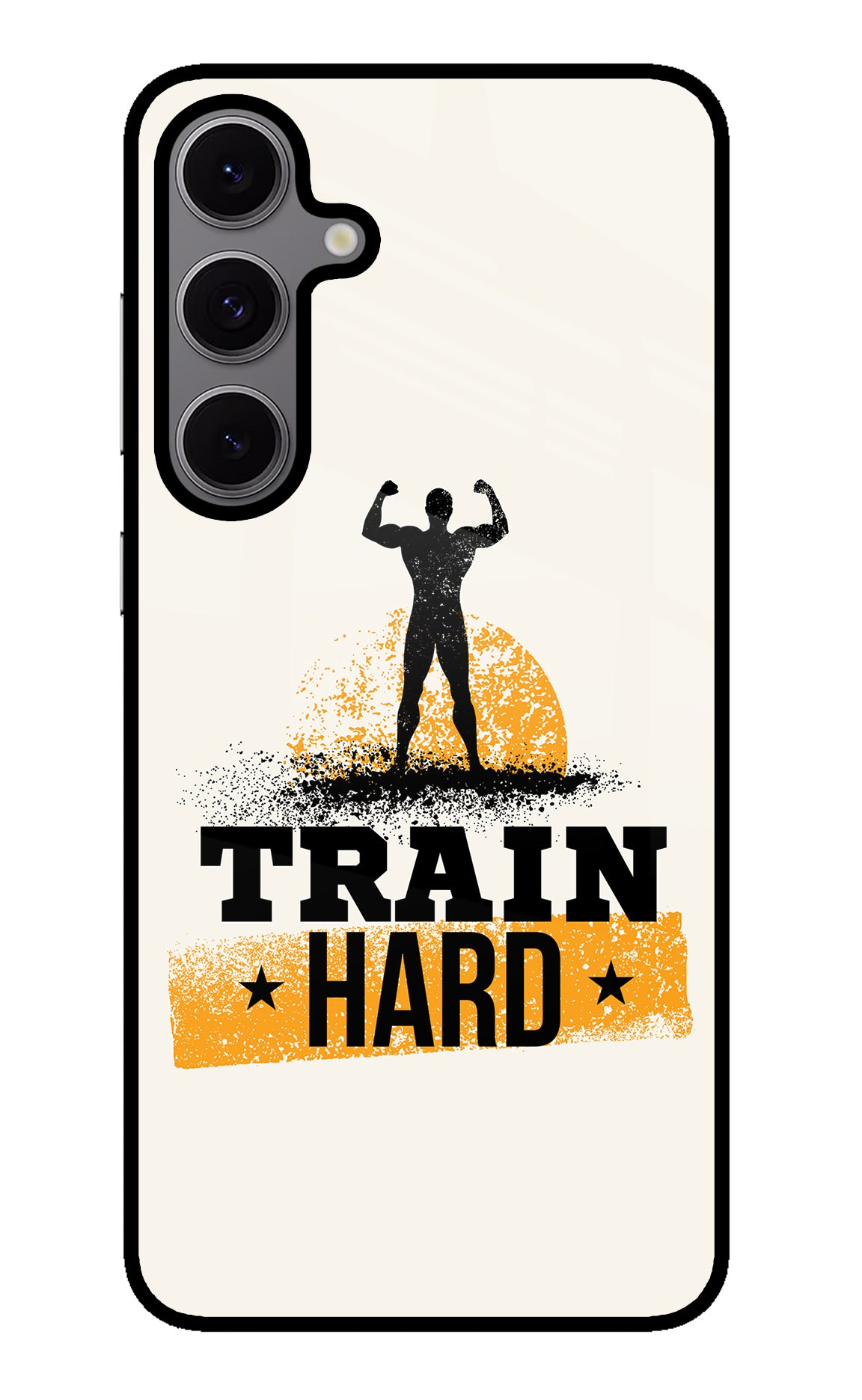 Train Hard Samsung S24 FE 5G Glass Case