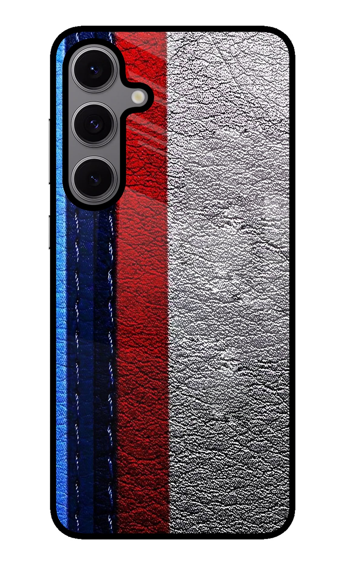 BMW Stripes Samsung S24 FE 5G Glass Case