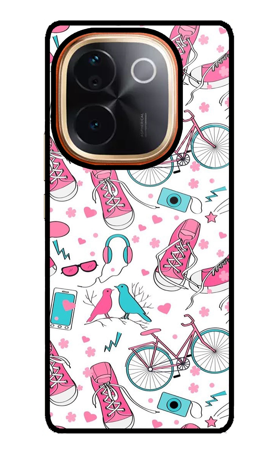 Artwork Vivo T3 Pro 5G Glass Case