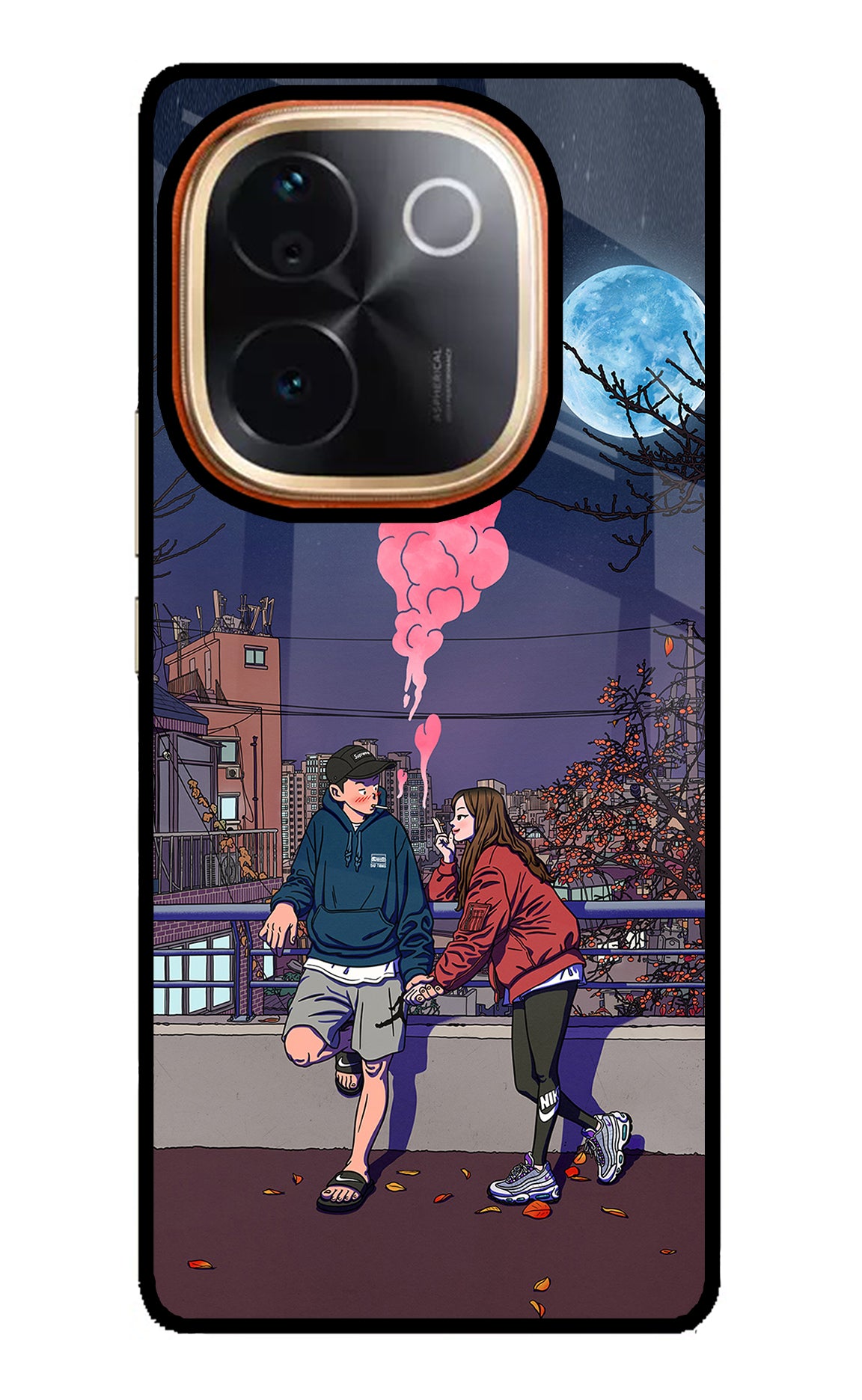 Chilling Couple Vivo T3 Pro 5G Glass Case