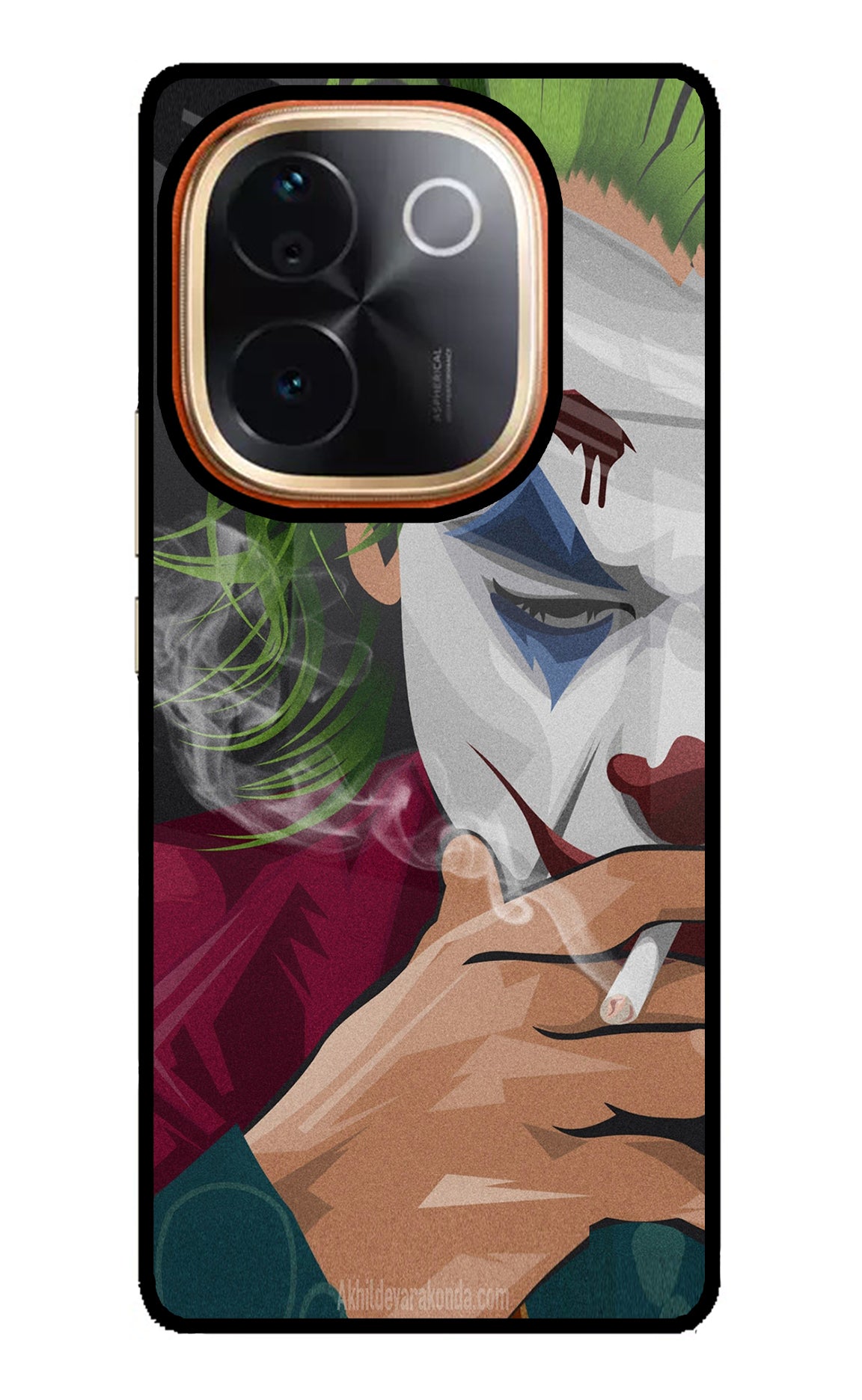 Joker Smoking Vivo T3 Pro 5G Glass Case