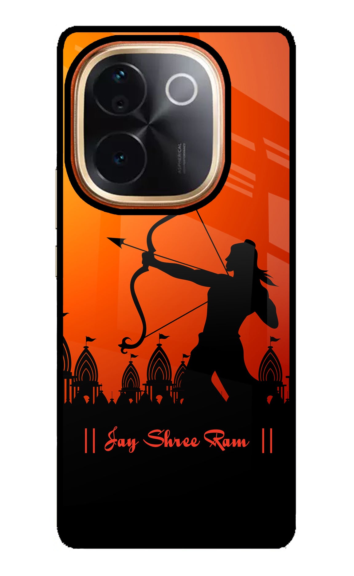Lord Ram - 4 Vivo T3 Pro 5G Glass Case