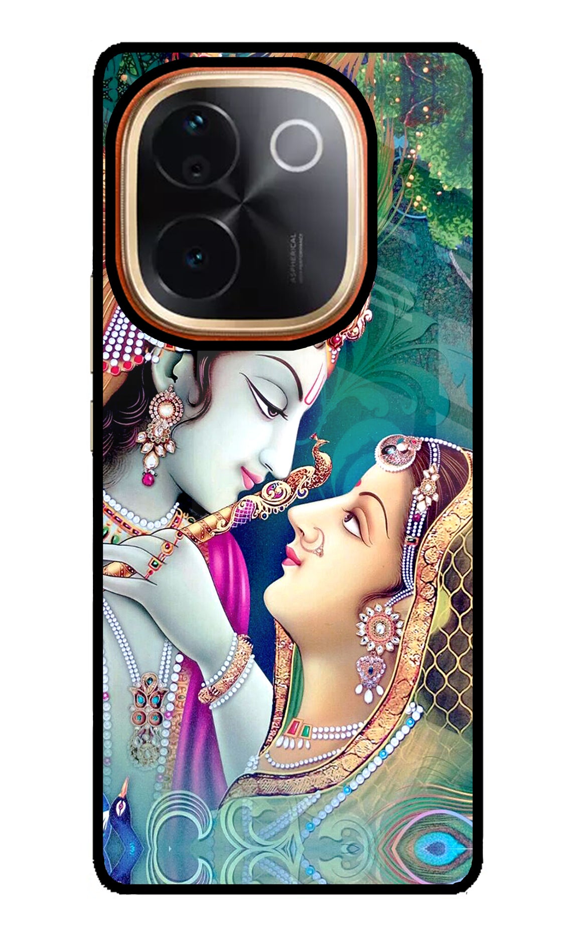 Lord Radha Krishna Vivo T3 Pro 5G Glass Case