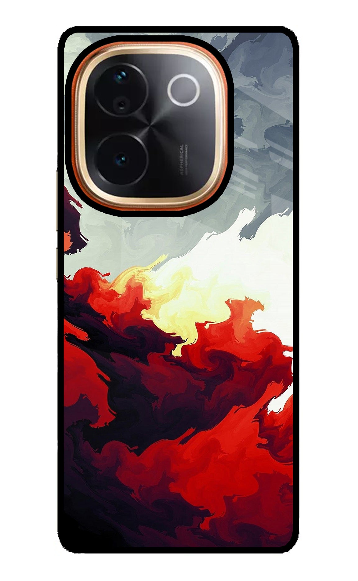 Fire Cloud Vivo T3 Pro 5G Glass Case
