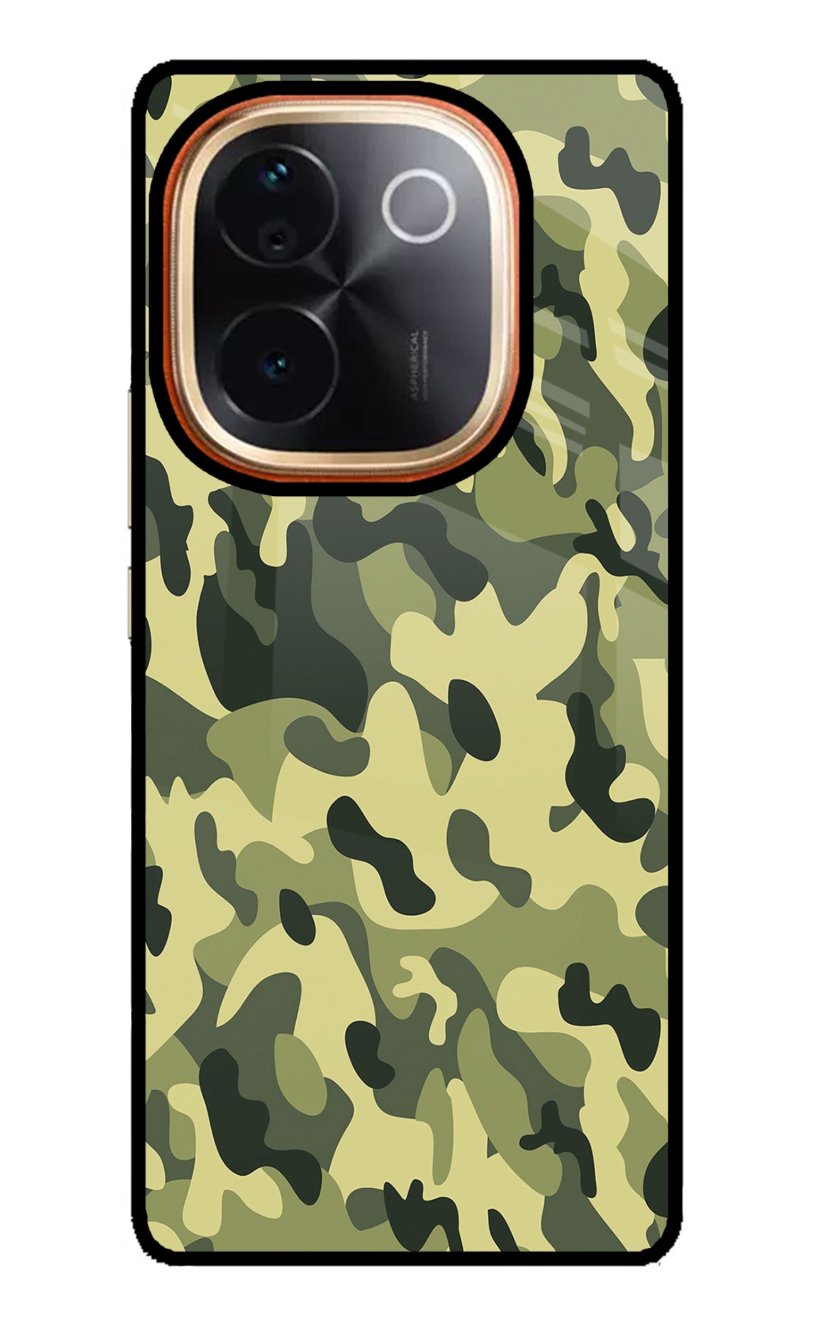 Camouflage Vivo T3 Pro 5G Glass Case