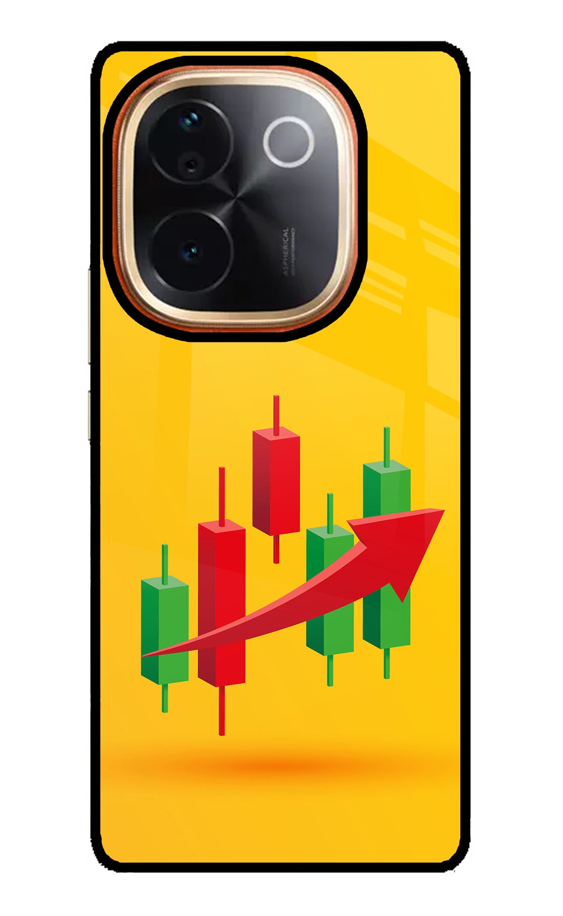 Bullish Market Vivo T3 Pro 5G Glass Case