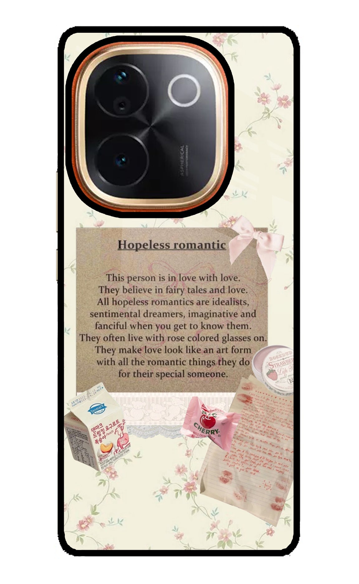 Hopeless Romantic Vivo T3 Pro 5G Glass Case