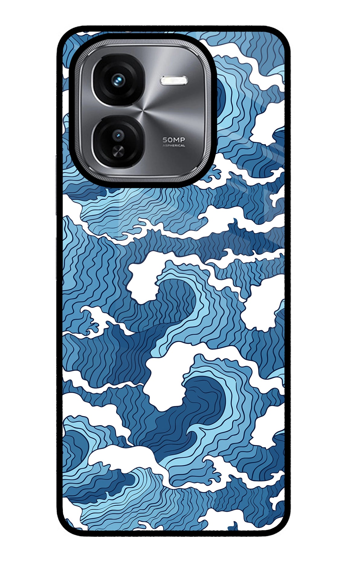 Blue Waves Case for iQOO Z9X