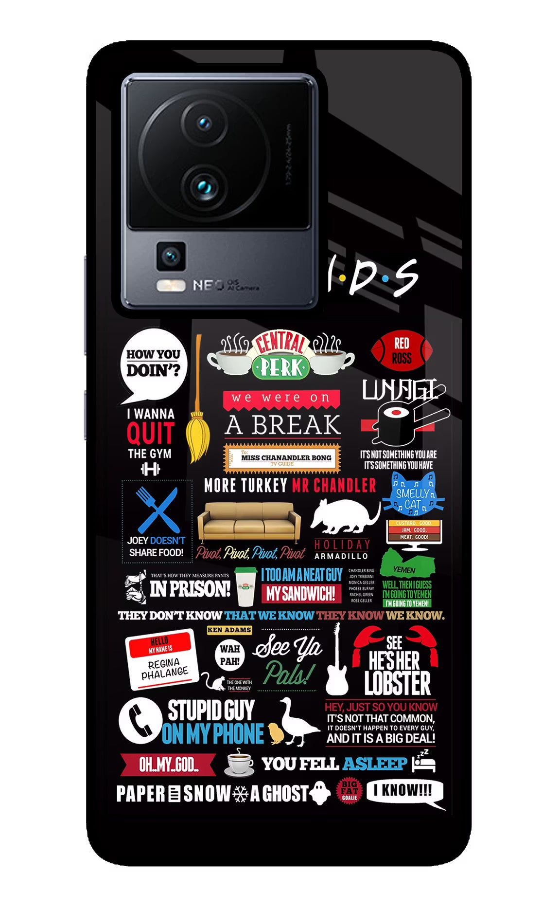 FRIENDS Case for iQOO Neo 7 Pro by Casekaro