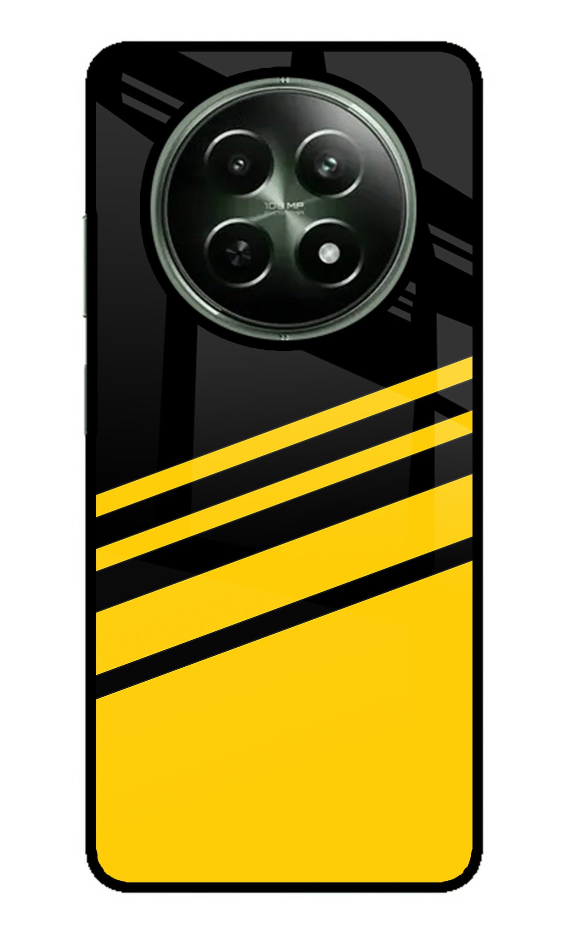 Yellow Shades Realme 12x 5G Glass Case