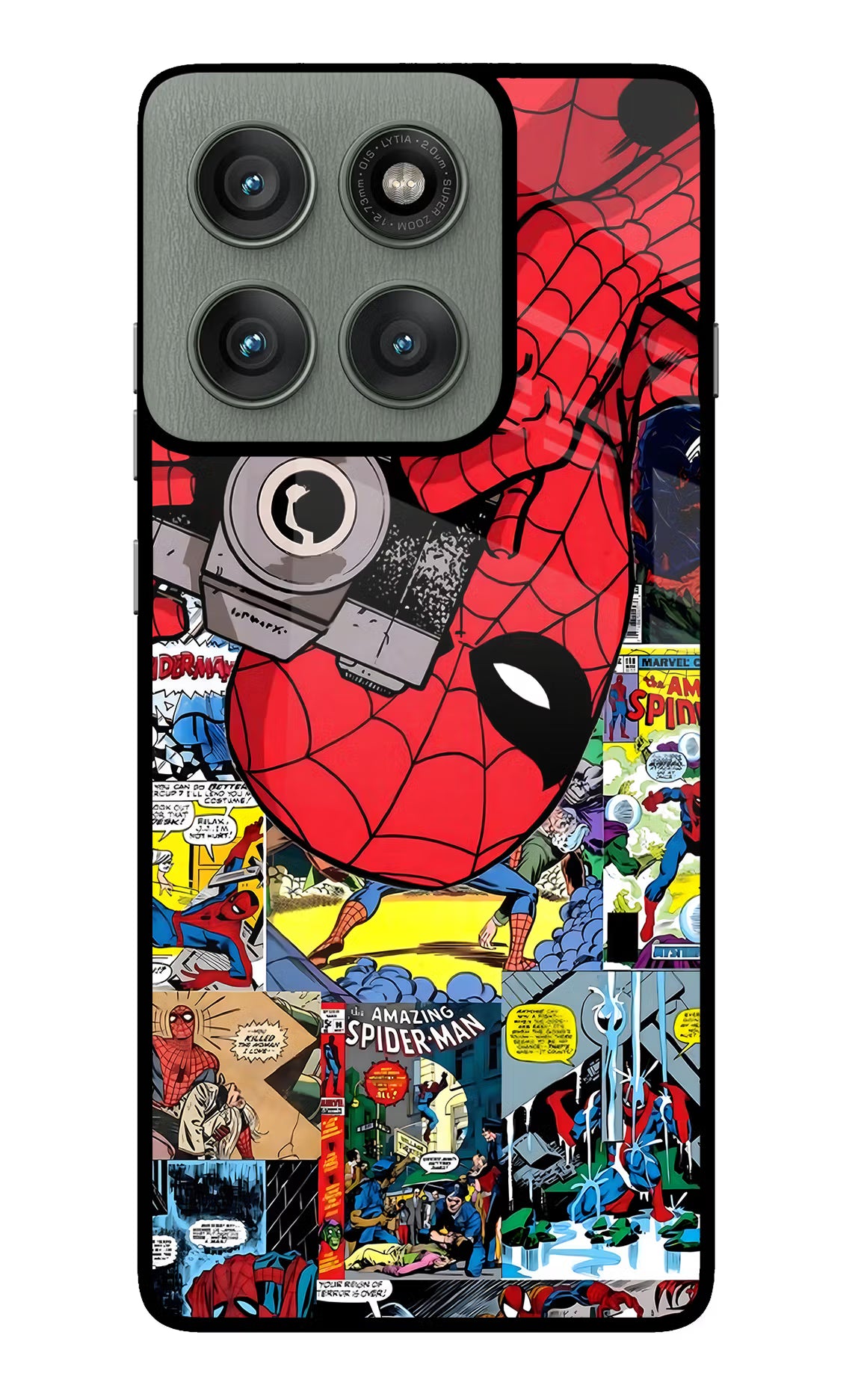 Spider Man Case for Moto Edge 60 Pro by Casekaro