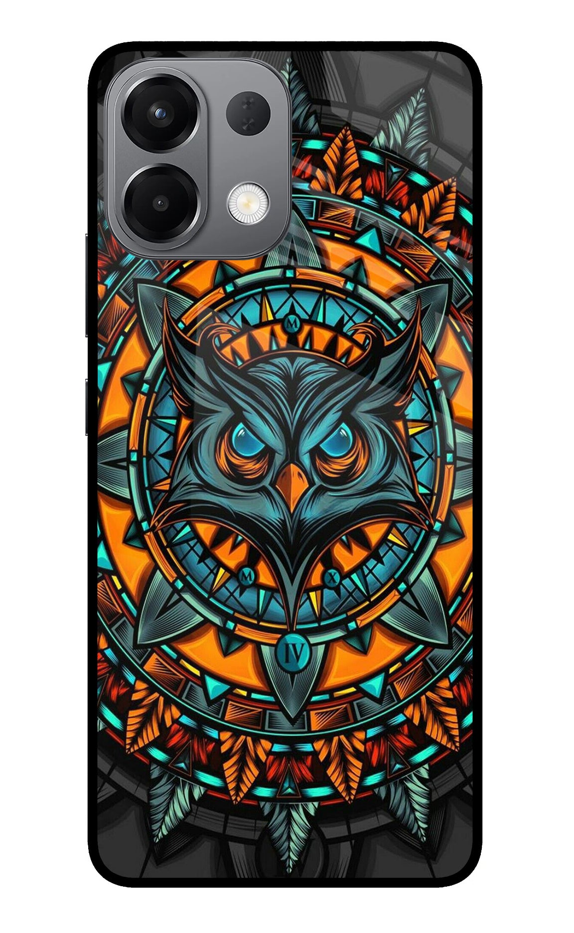 Angry Owl Art Case for Oppo K13 5G
