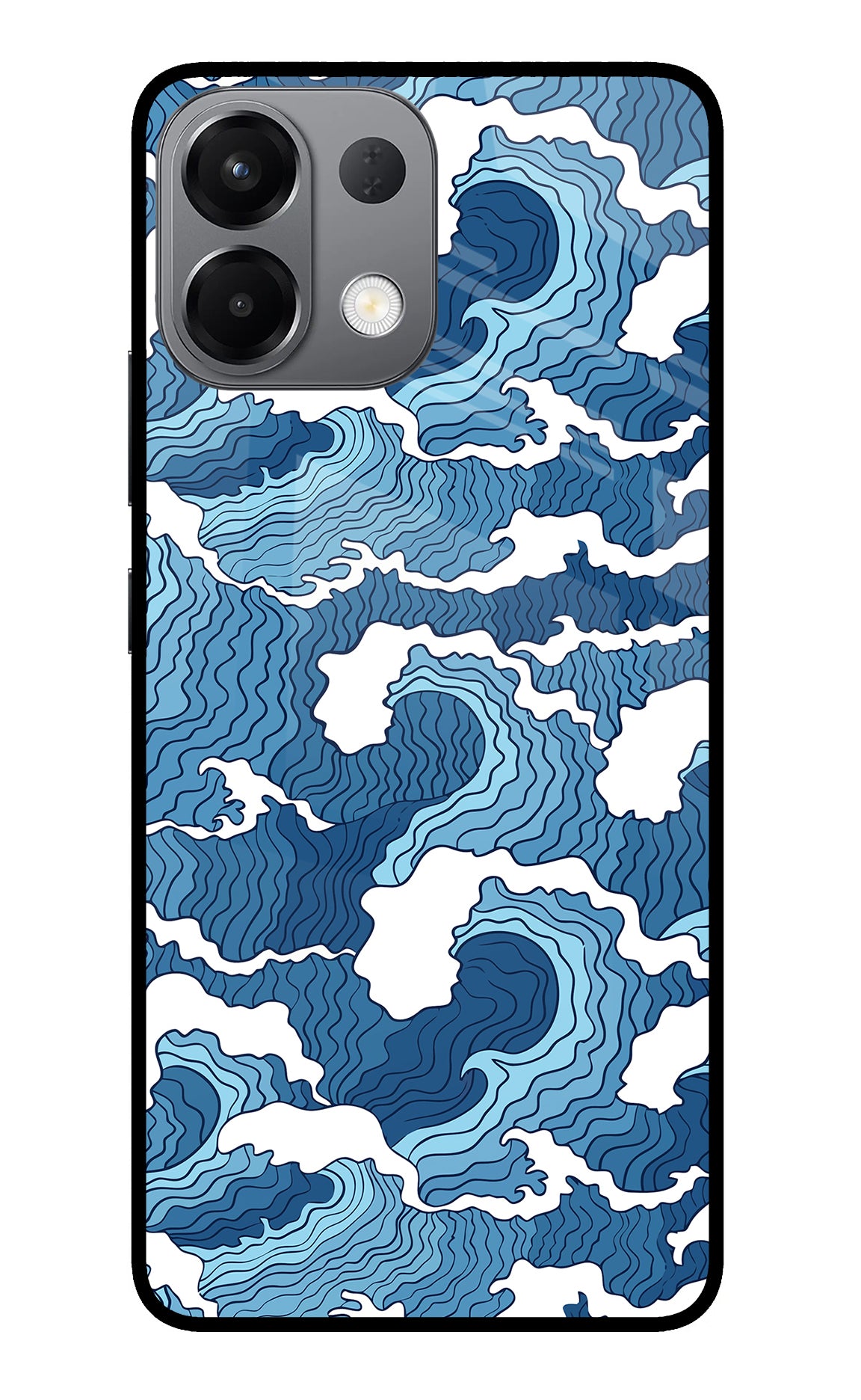 Blue Waves Case for Oppo K13 5G