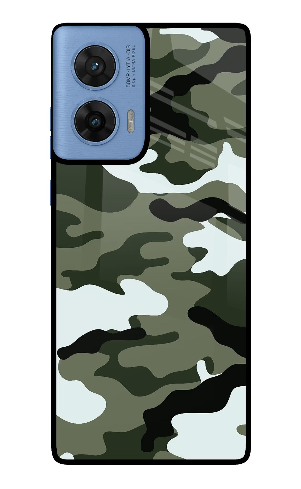 Camouflage Case for Moto G96 5G by Casekaro