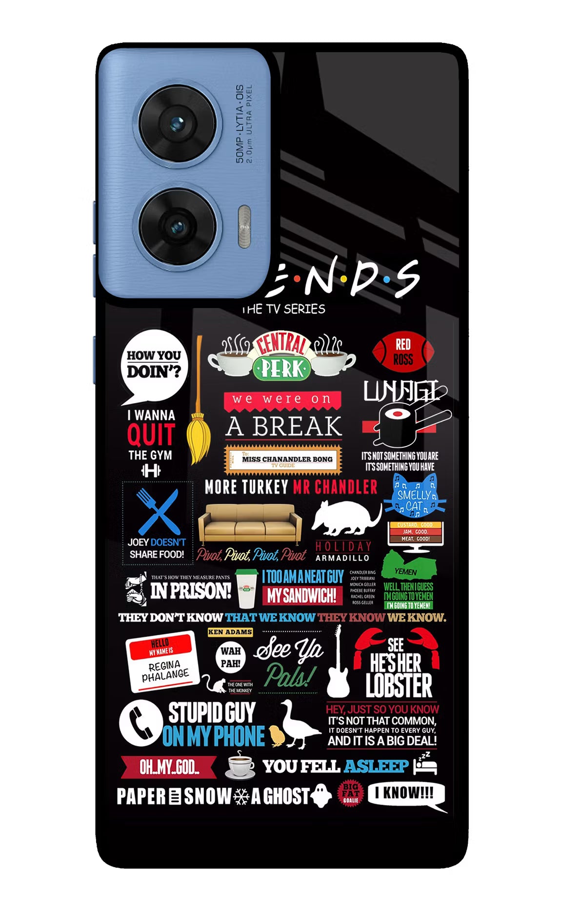 FRIENDS Case for Moto G96 5G by Casekaro