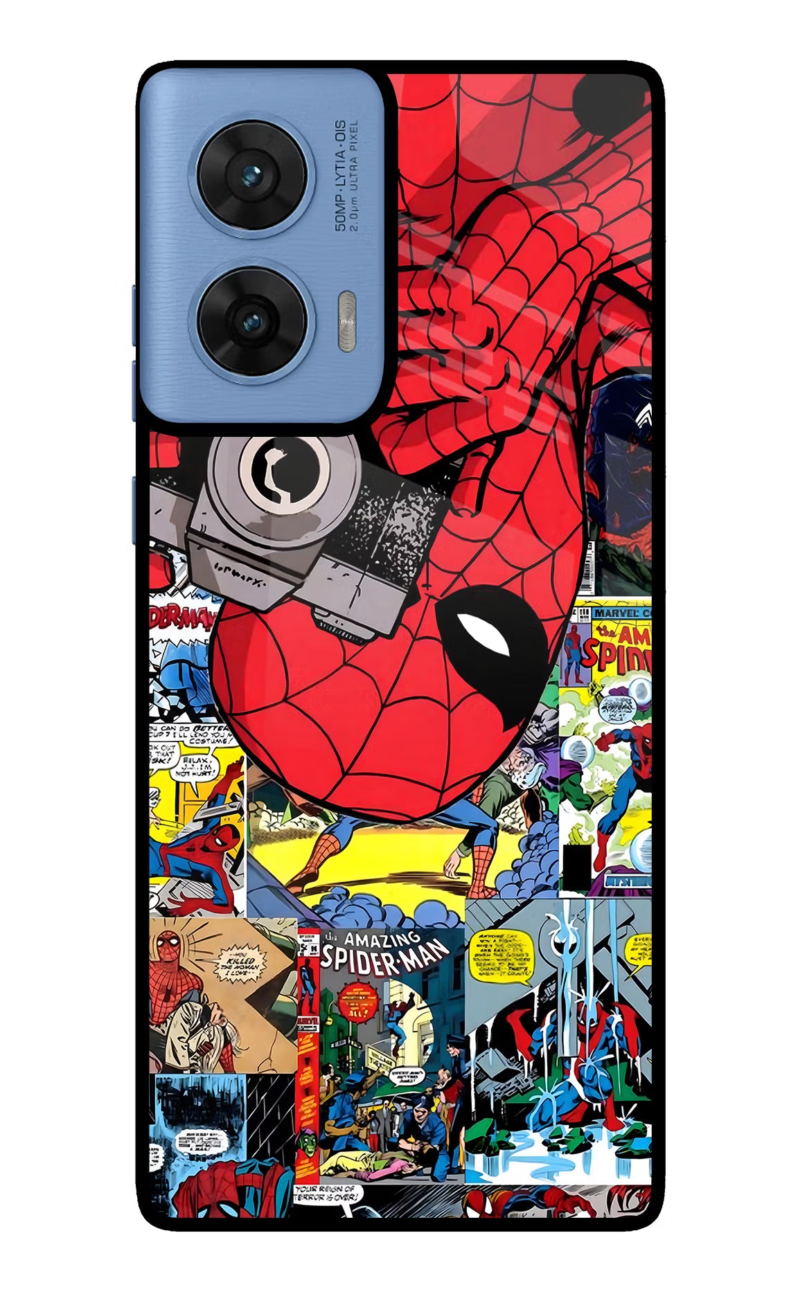 Spider Man Case for Moto G96 5G by Casekaro