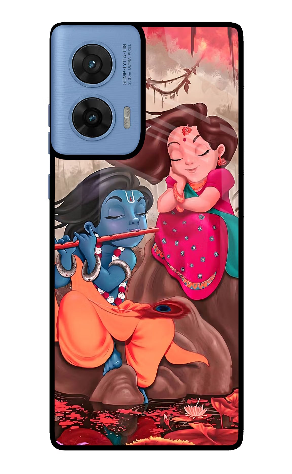 Radhe Krishna Case for Moto G96 5G by Casekaro