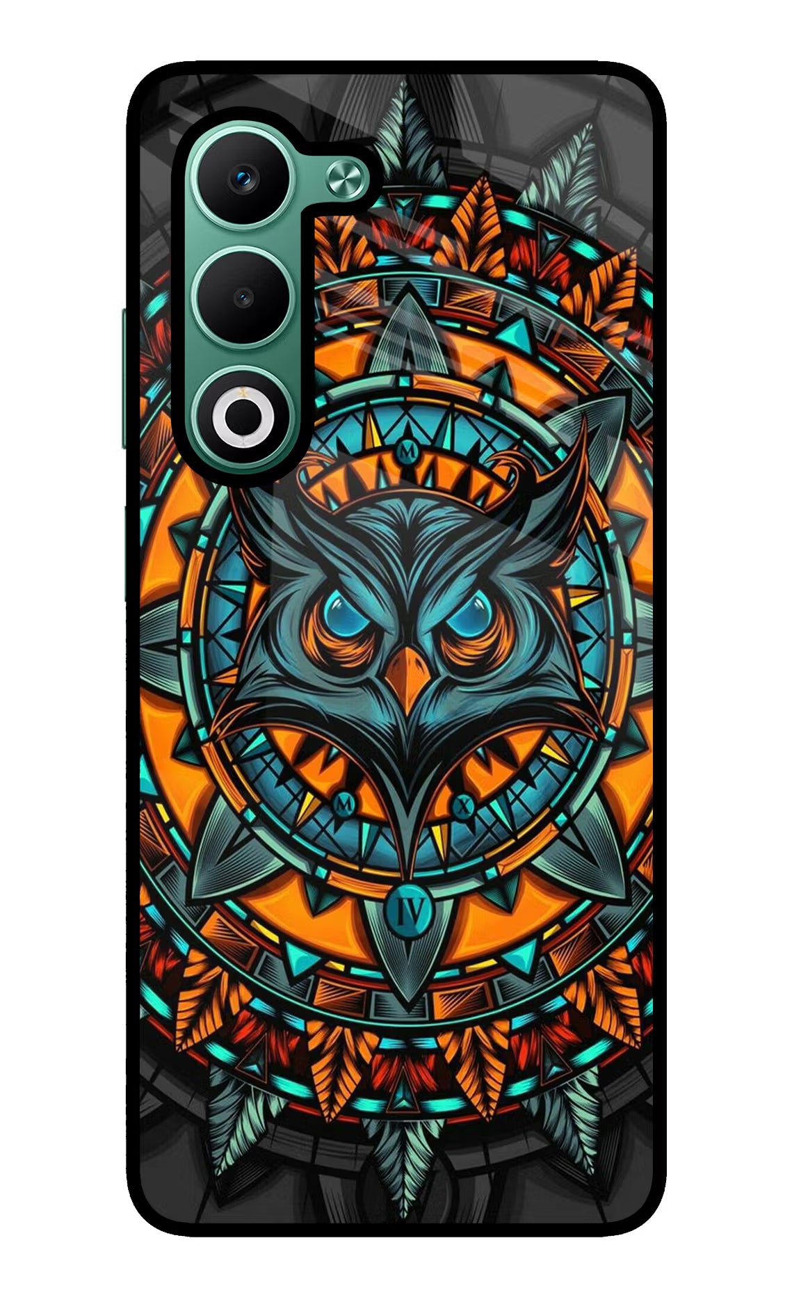 Angry Owl Art Case for Oppo A5 5G by Casekaro