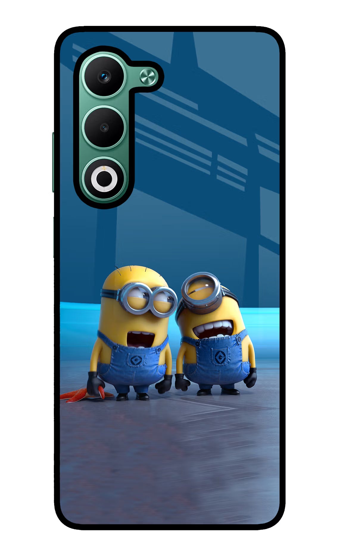Minion Laughing Case for Oppo A5 5G by Casekaro