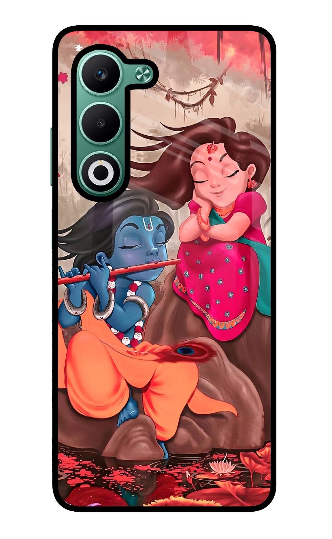 Radhe Krishna Case for Oppo A5 5G by Casekaro