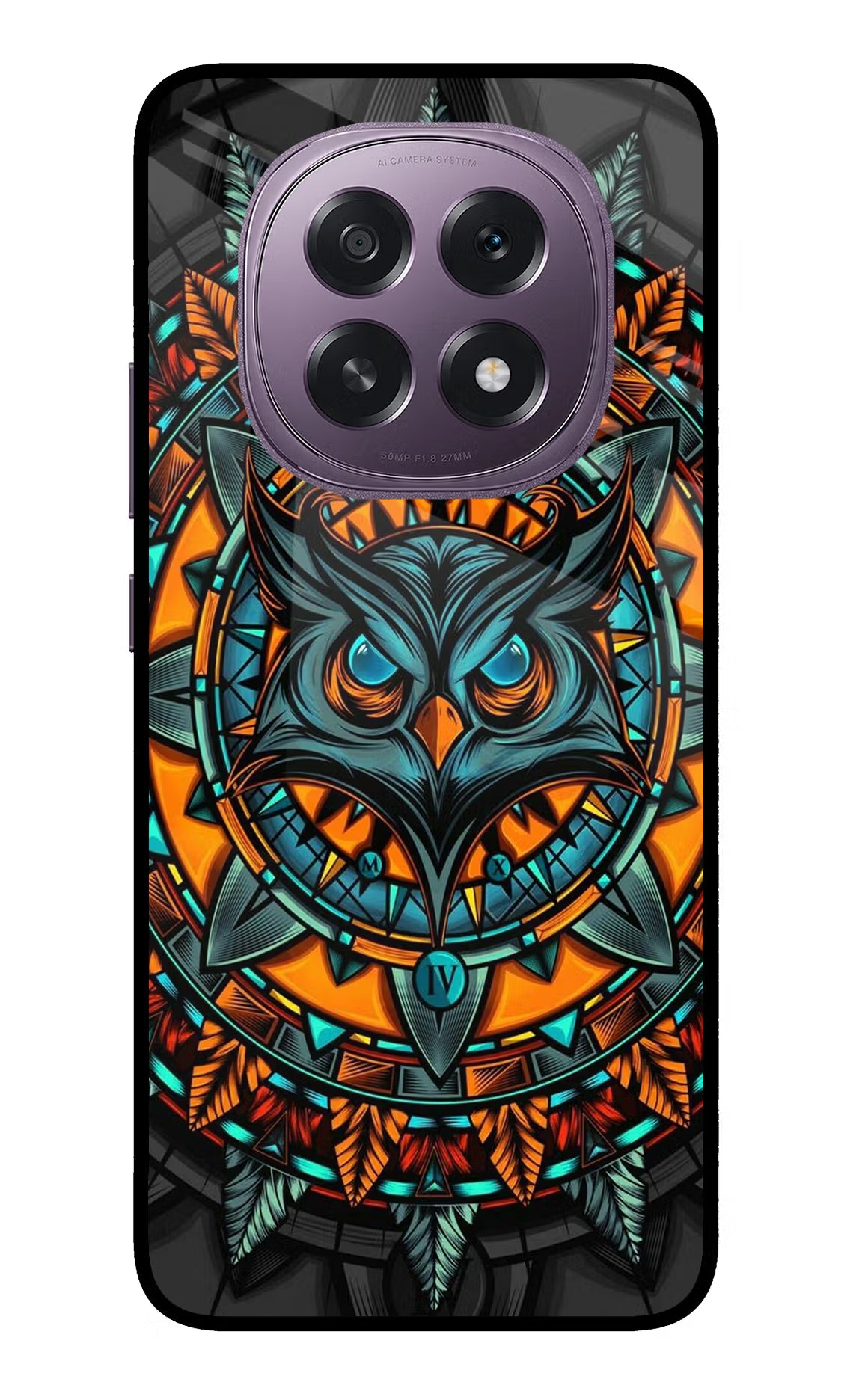 Angry Owl Art Case for Oppo F29 5G by Casekaro