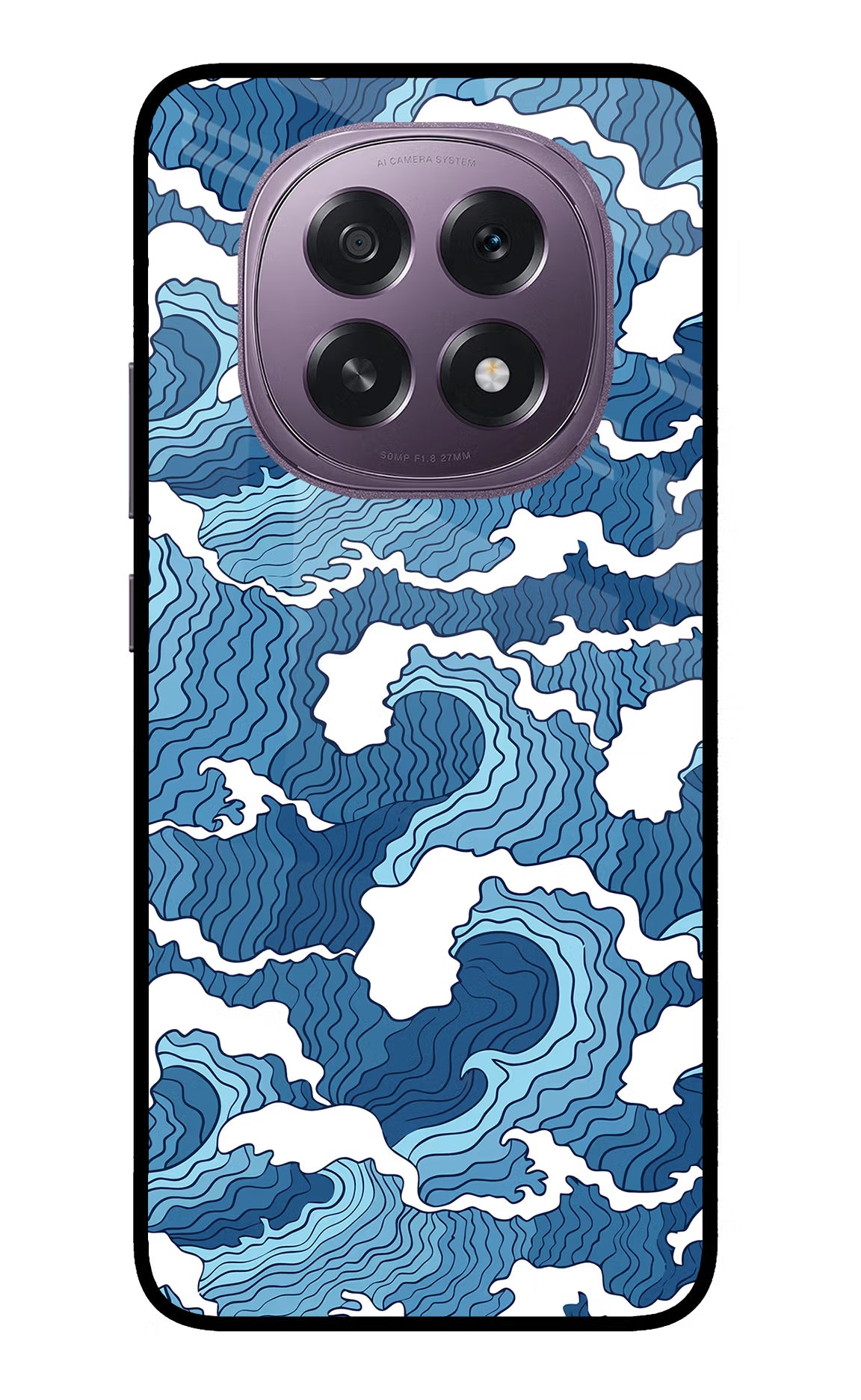 Blue Waves Case for Oppo F29 5G by Casekaro