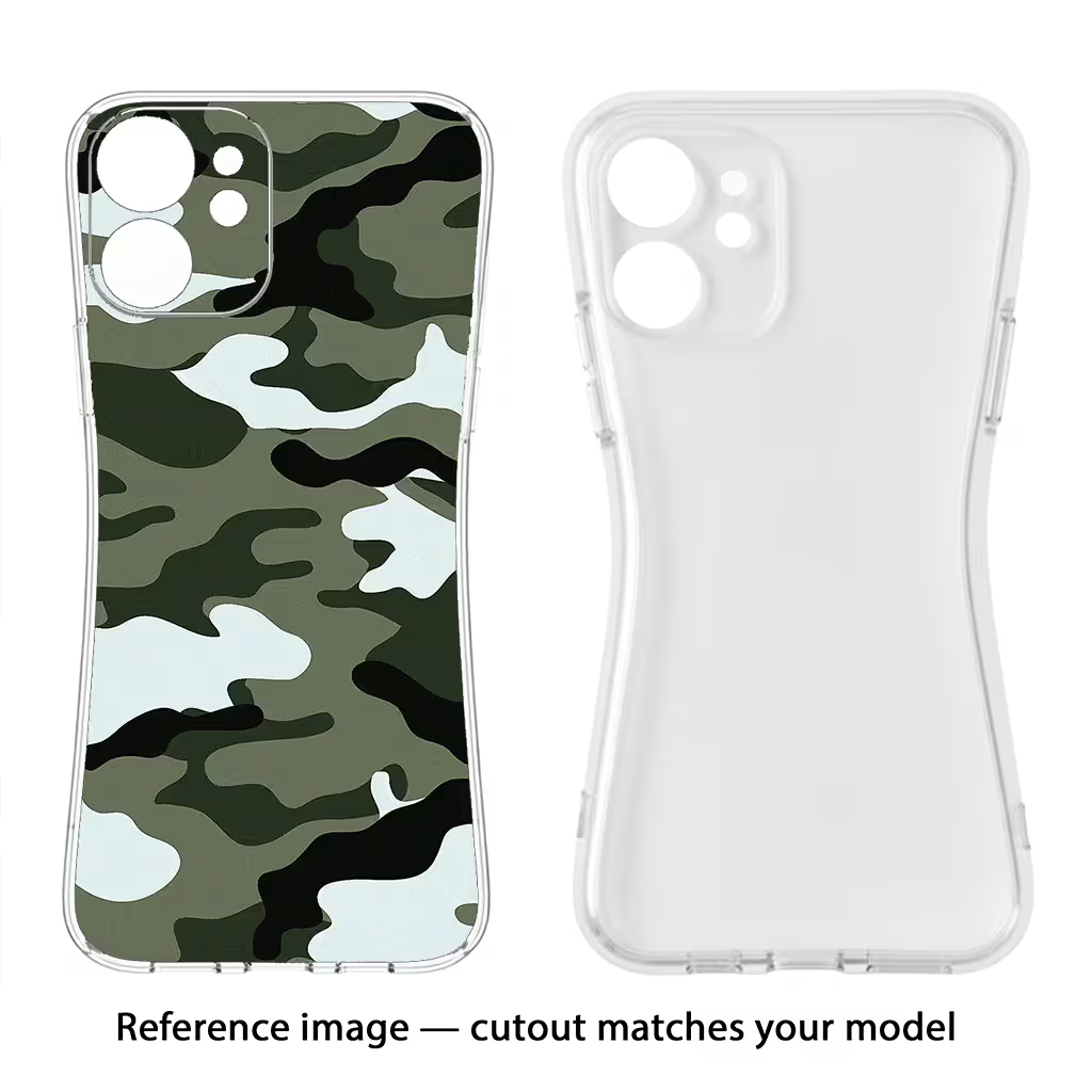 Camouflage Case for Samsung A72 by Casekaro