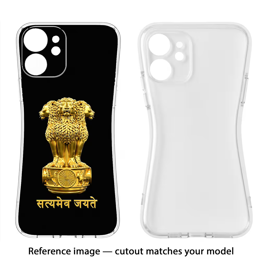 Satyamev Jayate Golden Case for Samsung A20/M10s by Casekaro