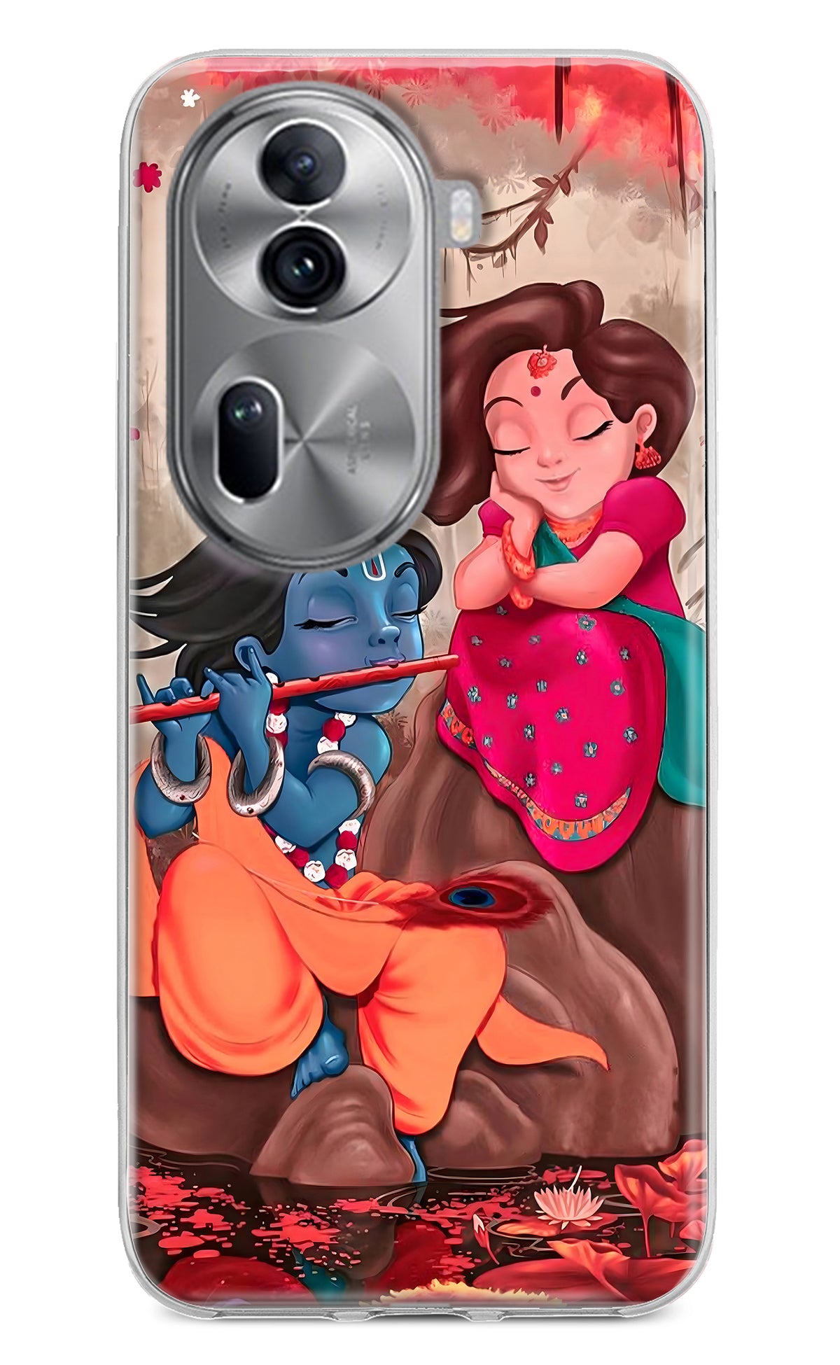 Radhe Krishna Case for Oppo Reno11 Pro 5G