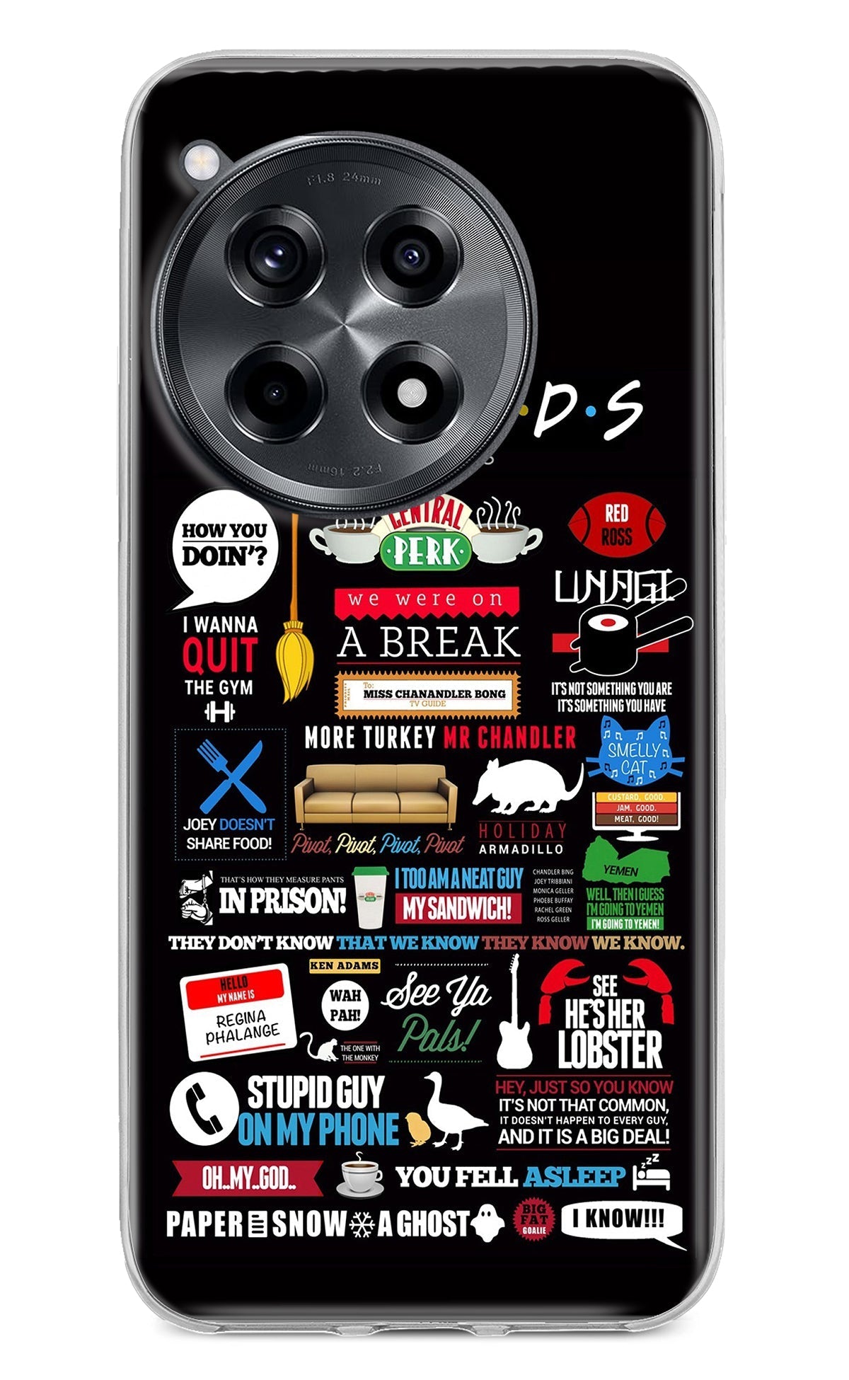 FRIENDS Case for OnePlus 12R