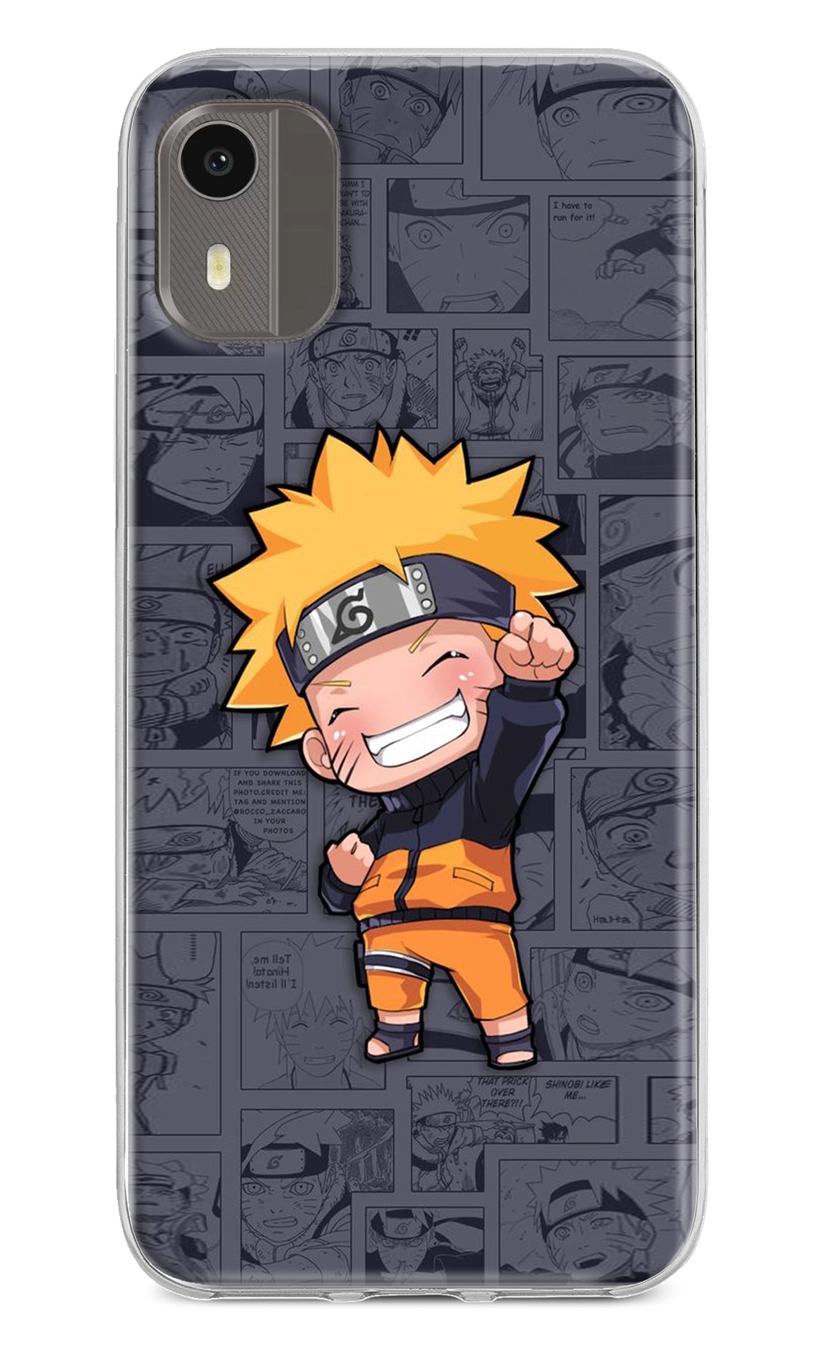 Chota Naruto Case for Nokia C12/C12 Pro