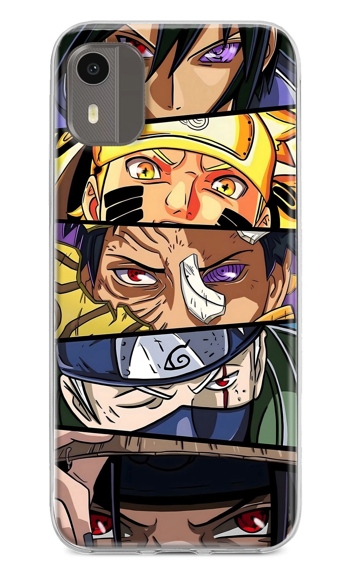 Naruto Character Case for Nokia C12/C12 Pro