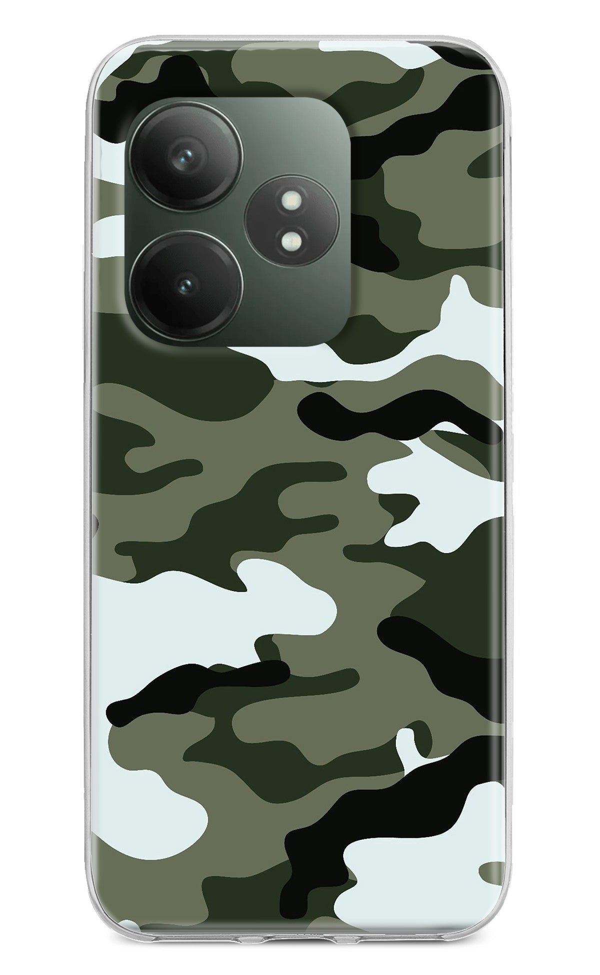 Camouflage Case for Realme GT 6T 5G