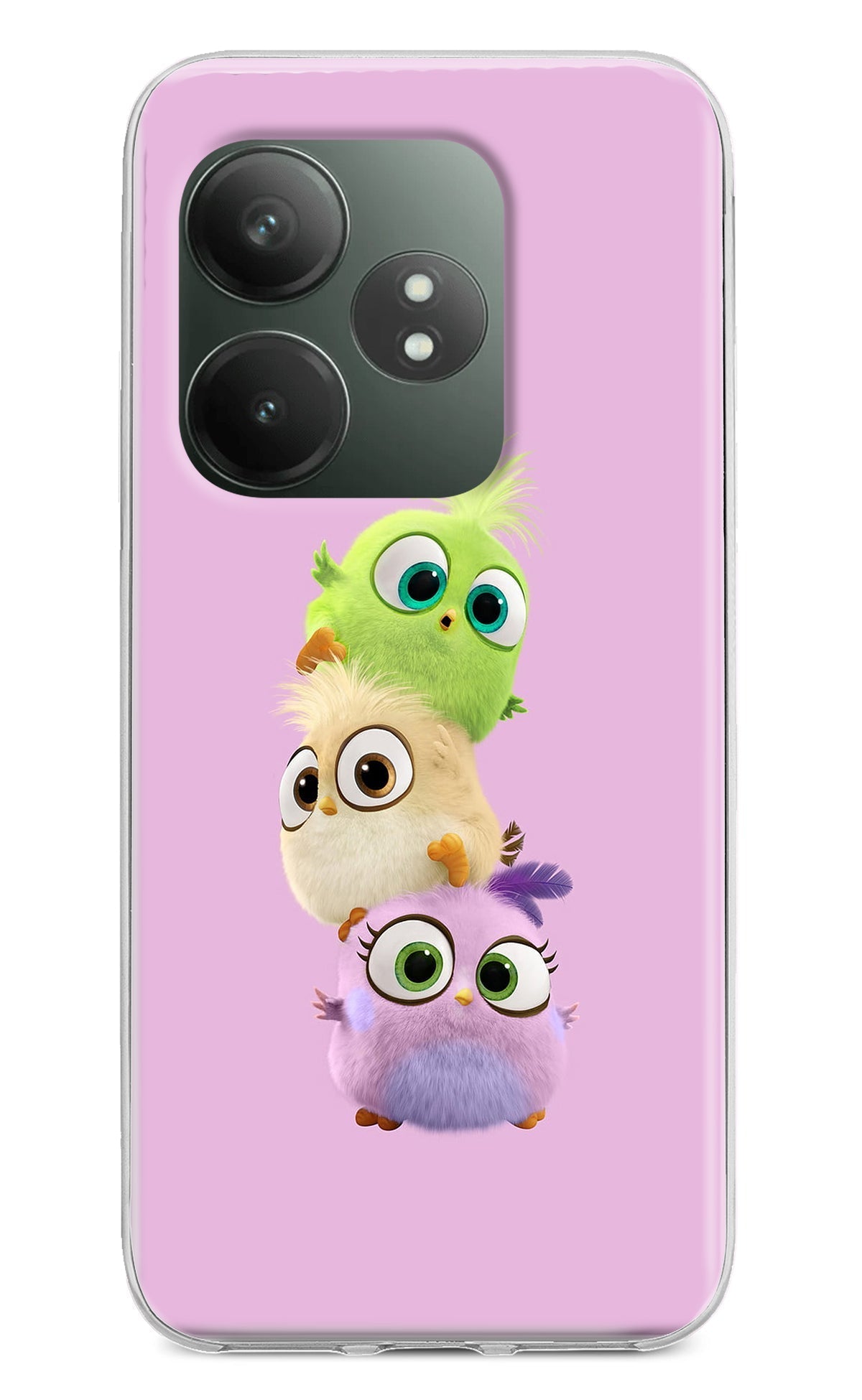 Cute Little Birds Case for Realme GT 6T 5G