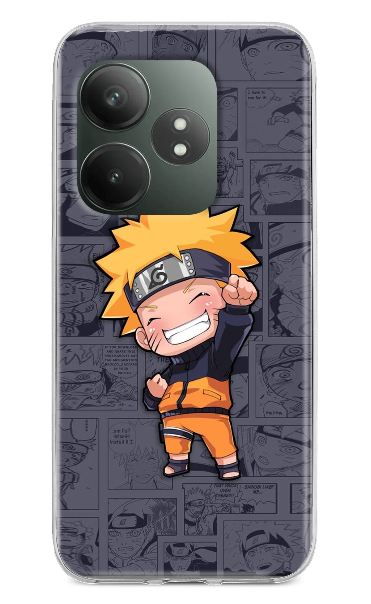 Chota Naruto Case for Realme GT 6T 5G
