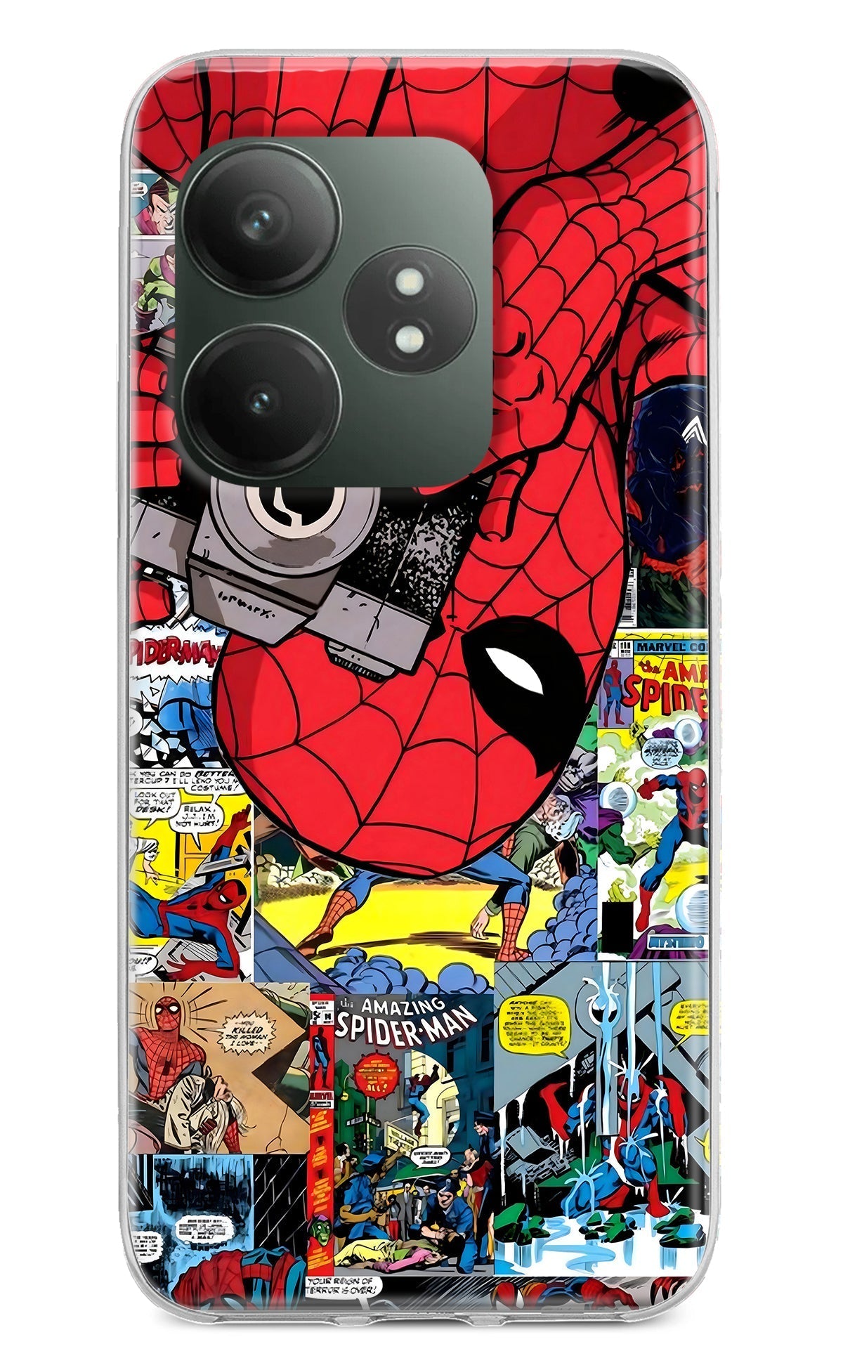 Spider Man Case for Realme GT 6T 5G