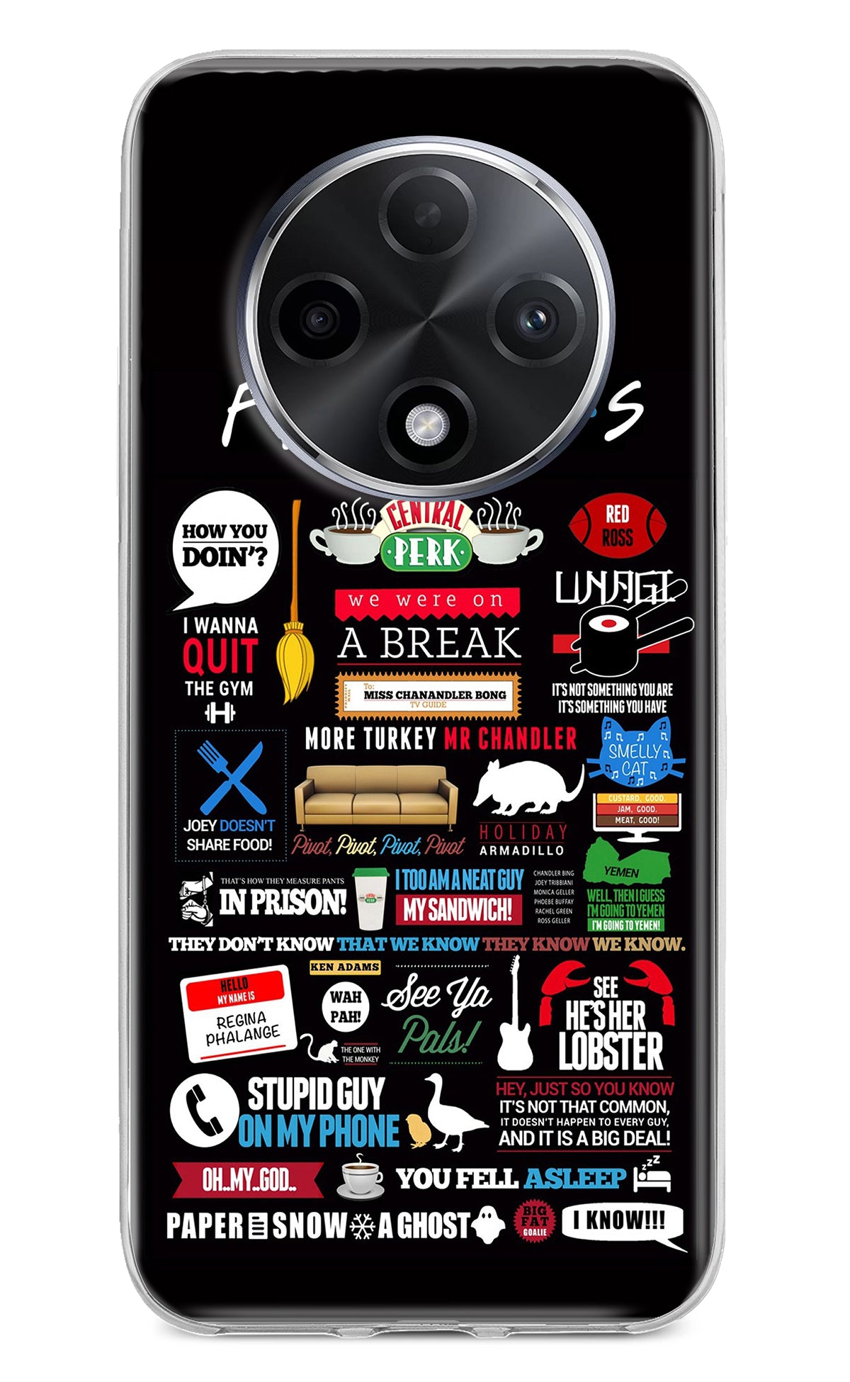 FRIENDS Case for Oppo F27 Pro Plus